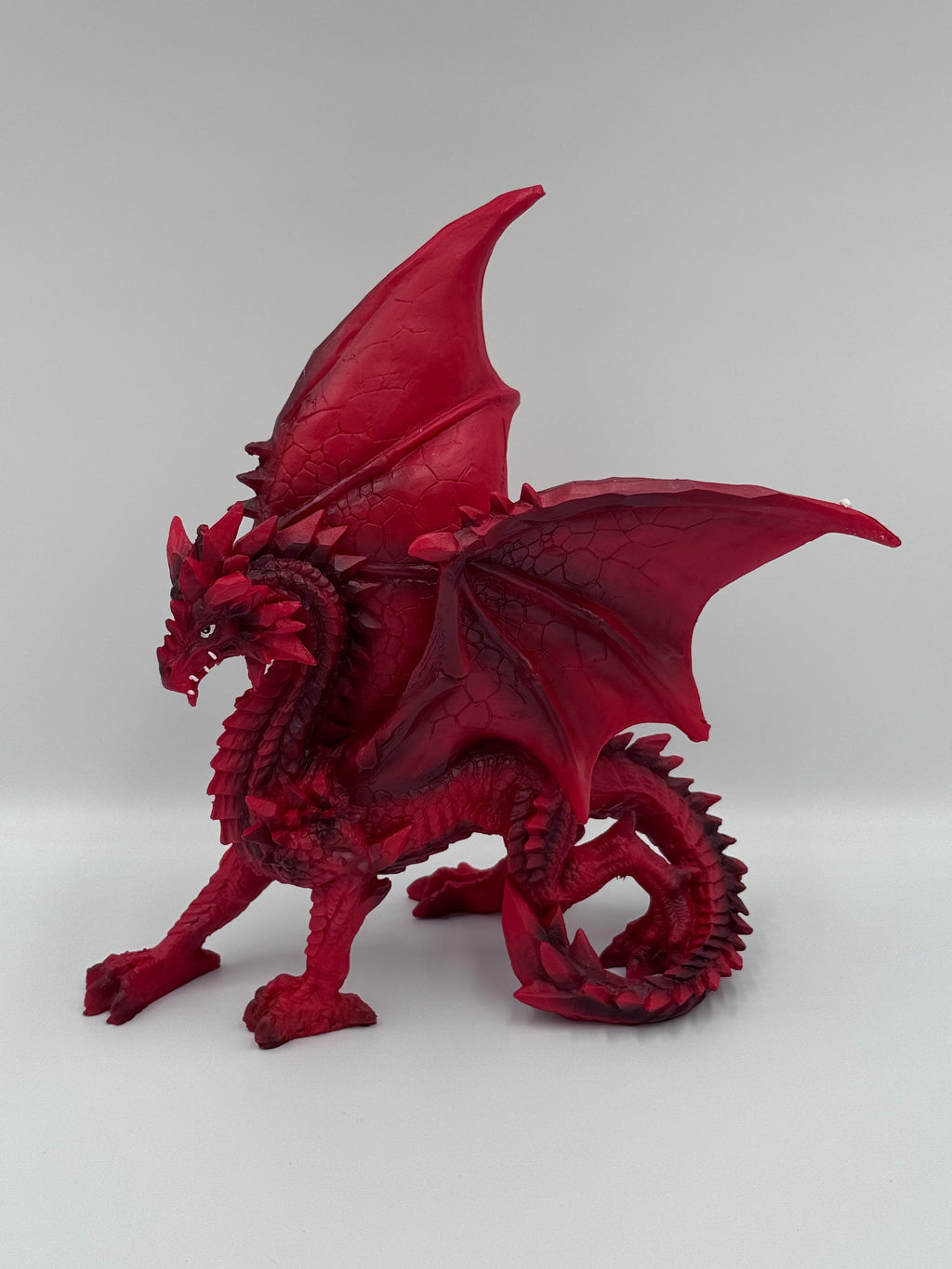 Tailong Red Dragon Figurine 21.5cm