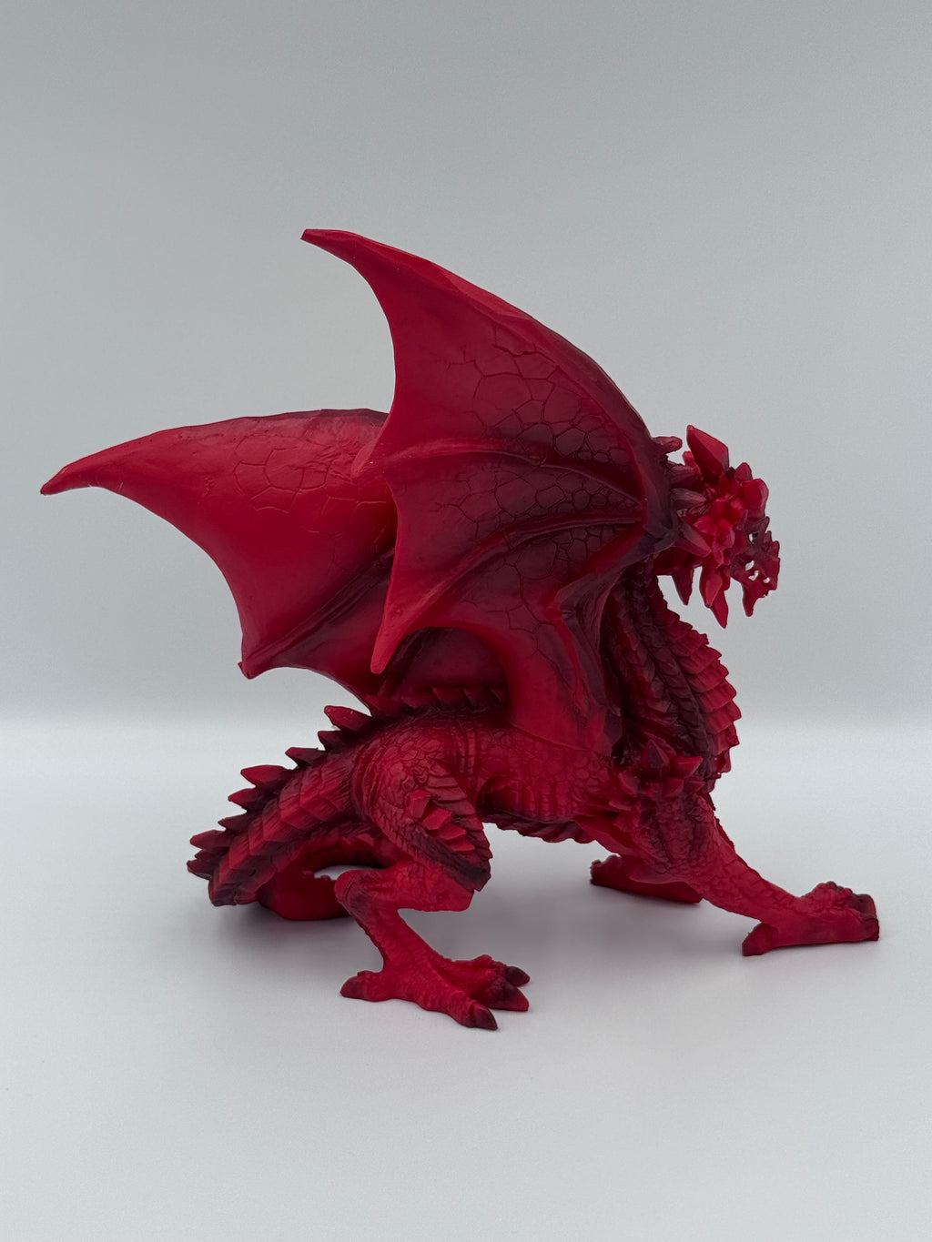 Tailong Red Dragon Figurine 21.5cm