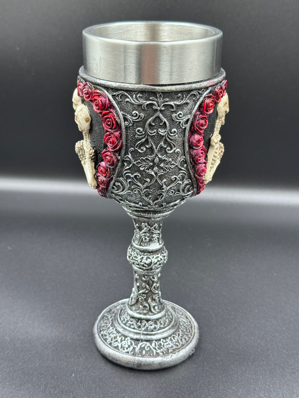 To Have and To Hold Skeleton Lovers Goblet 19.5cm