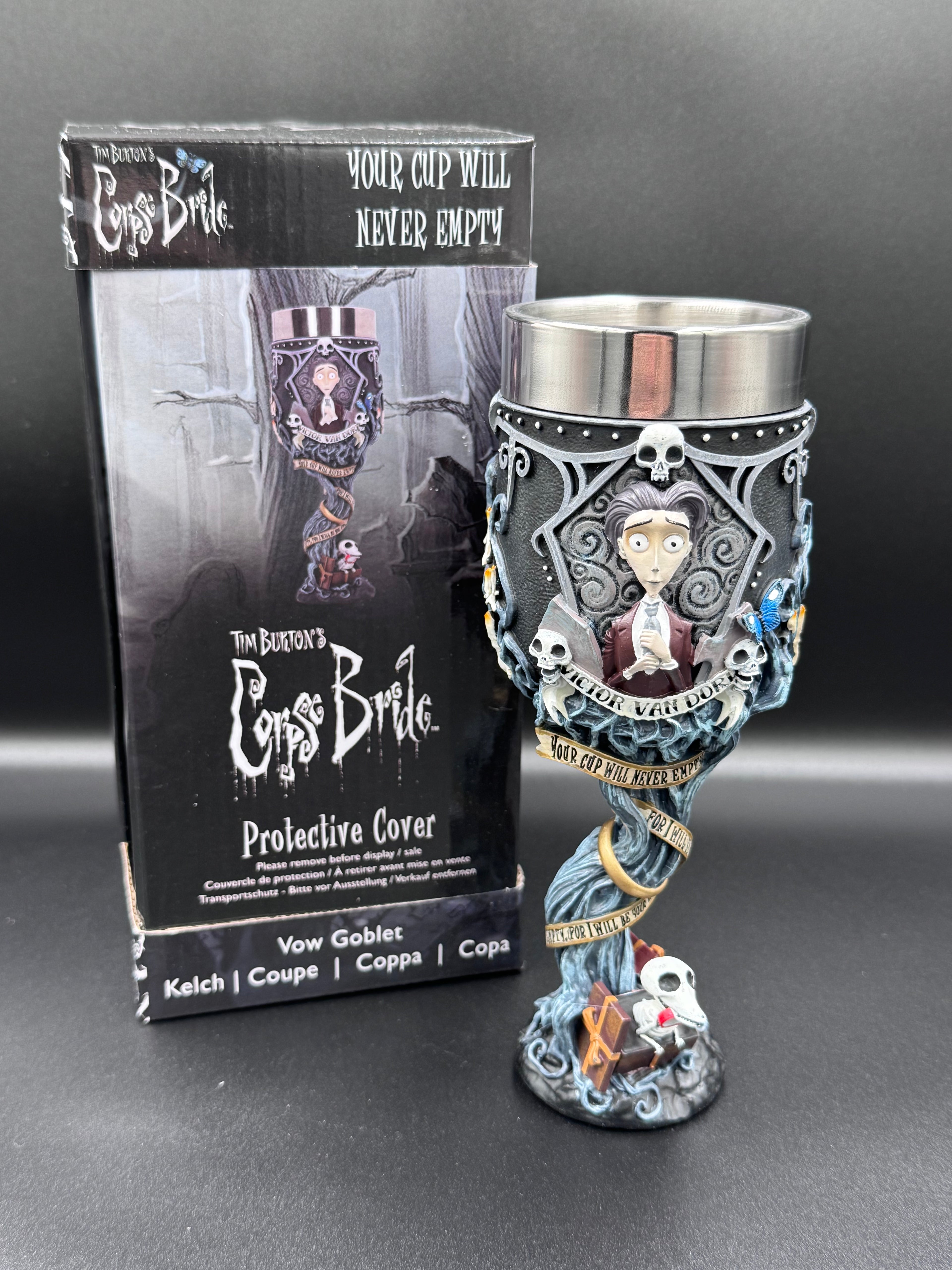 Corpse Bride - Your Cup Will Never Be Empty Vow Goblet 21cm