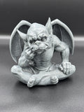 Laverne Dark Black Grotesque Gargoyle Figurine