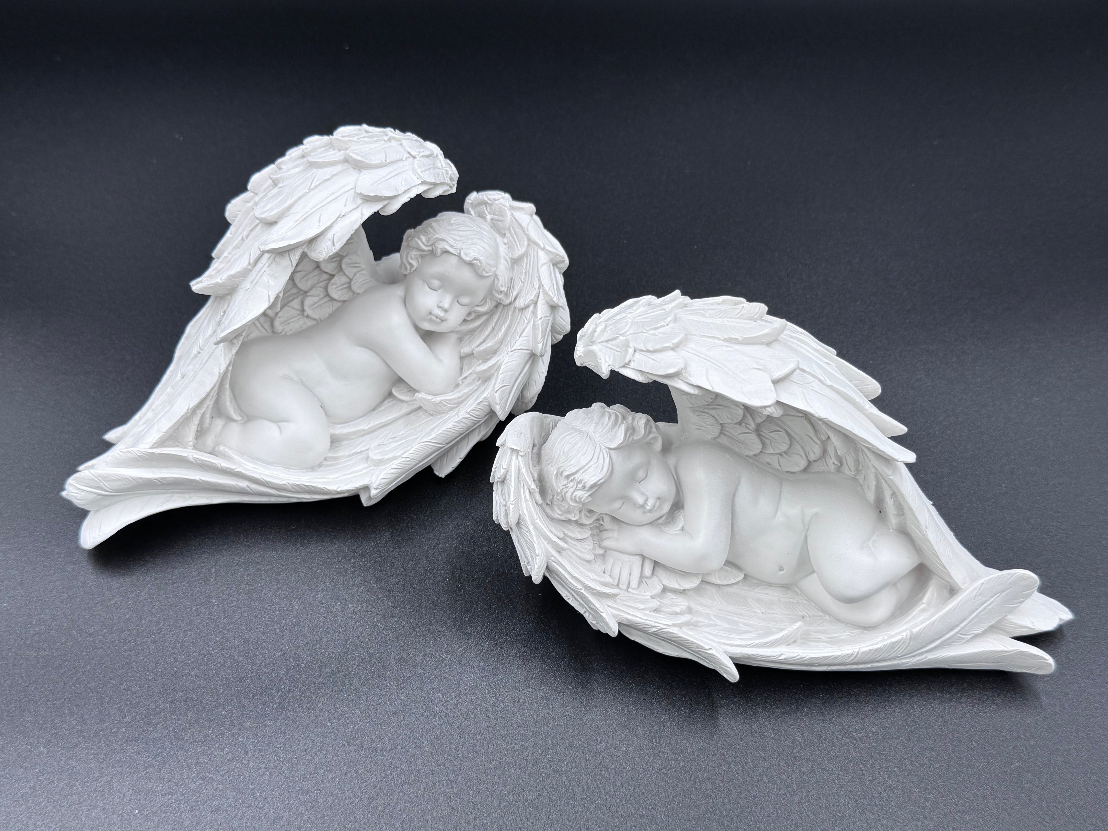 Sleeping Cherub Figurines 10cm