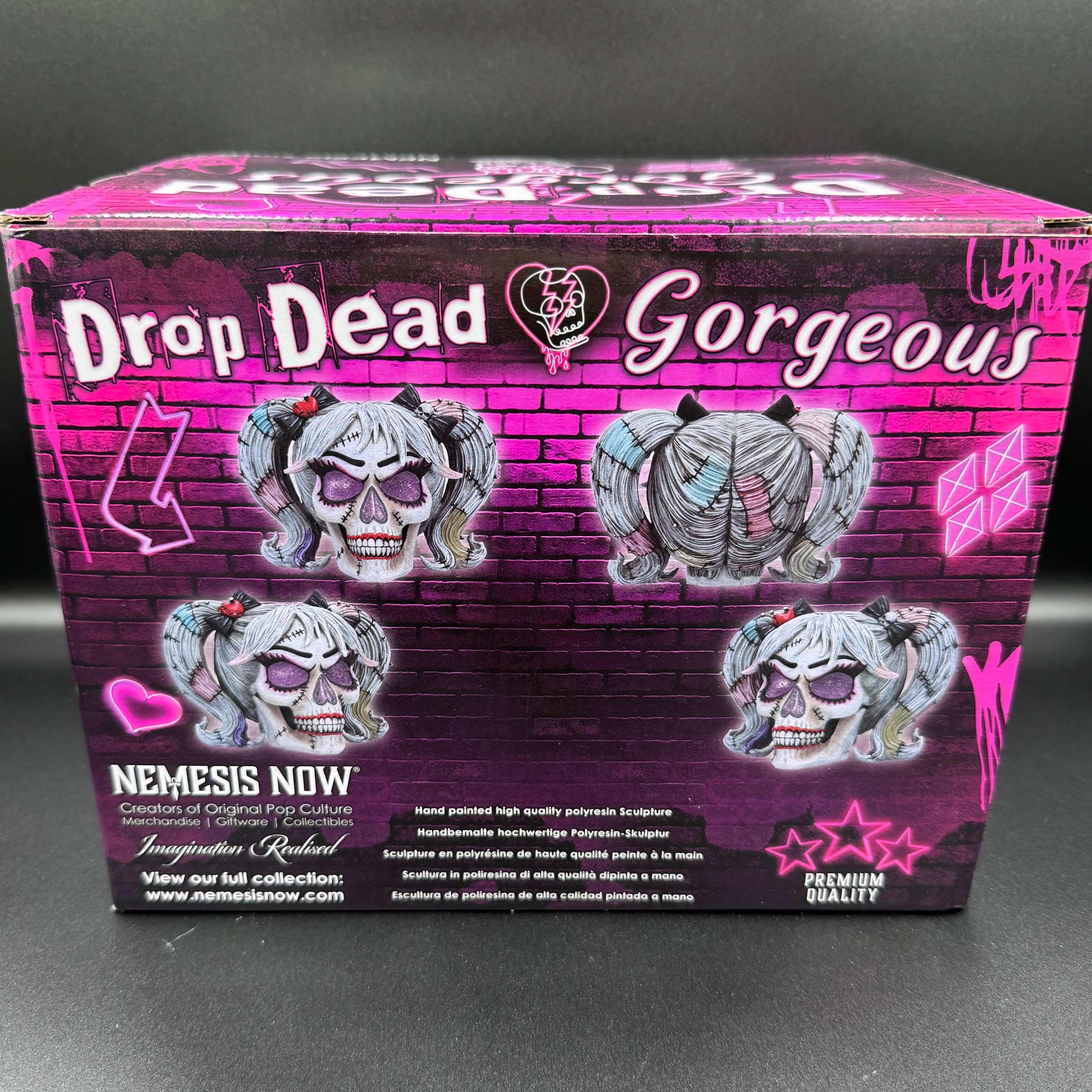 Drop Dead Gorgeous - Pins and Needles Franken-doll Skull