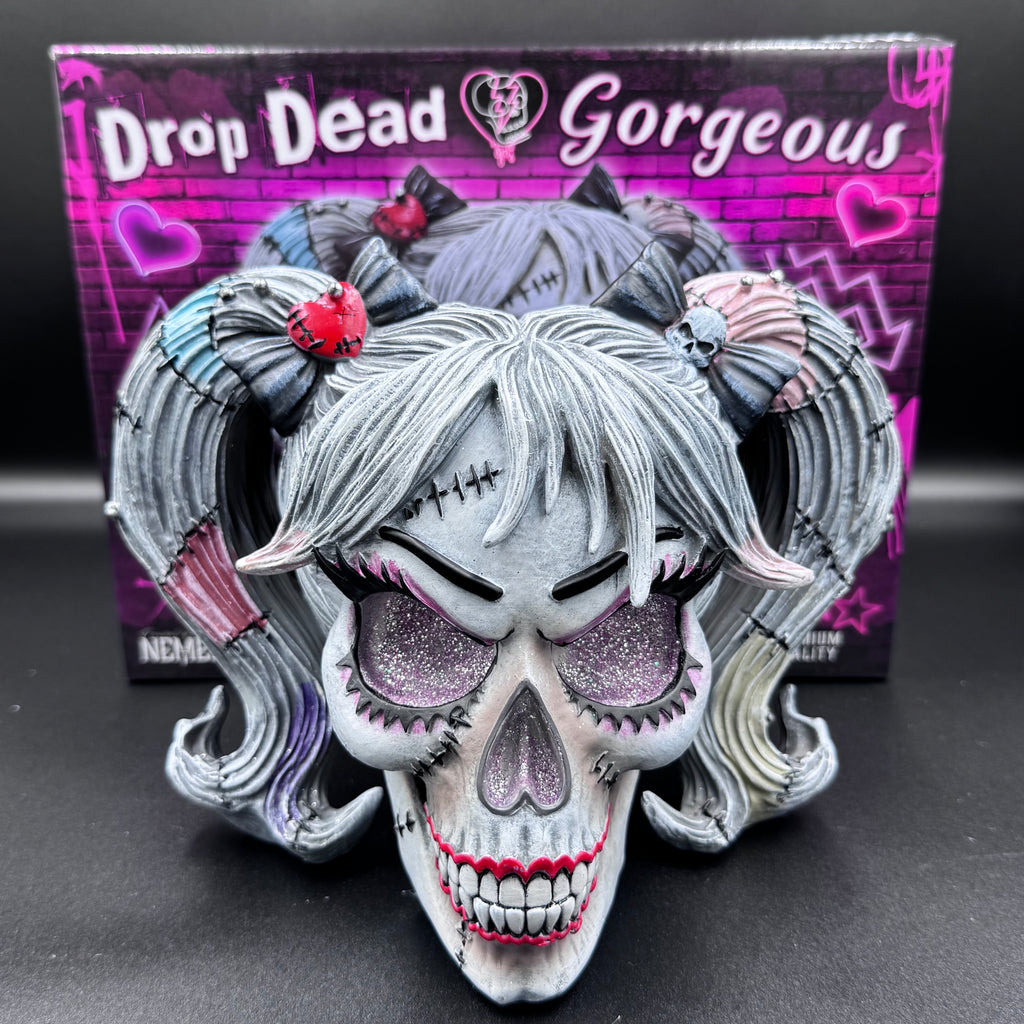 Drop Dead Gorgeous - Pins and Needles Franken-doll Skull