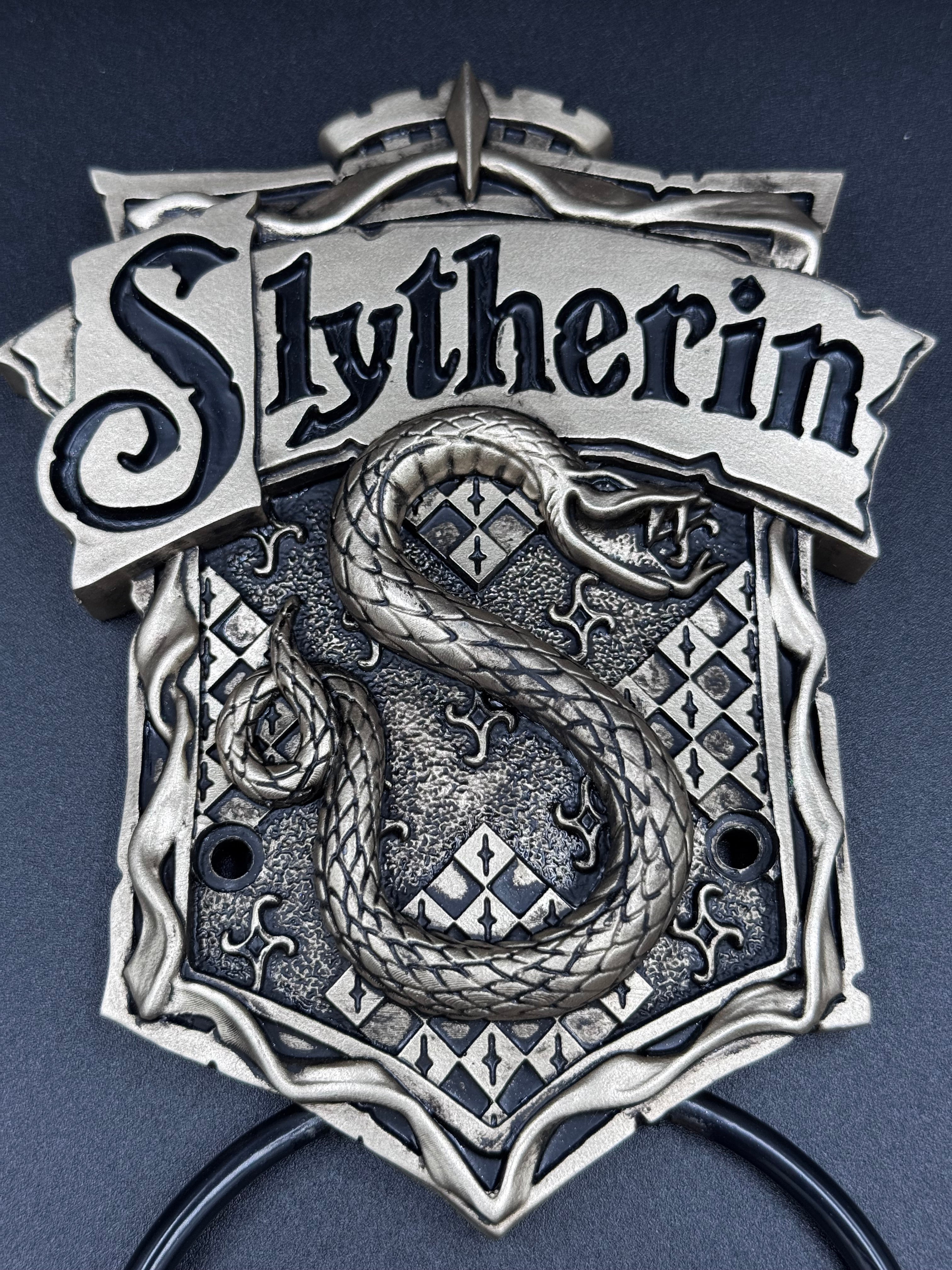 Officially Licensed Harry Potter Bronze Slytherin Door Knocker 19.8cm