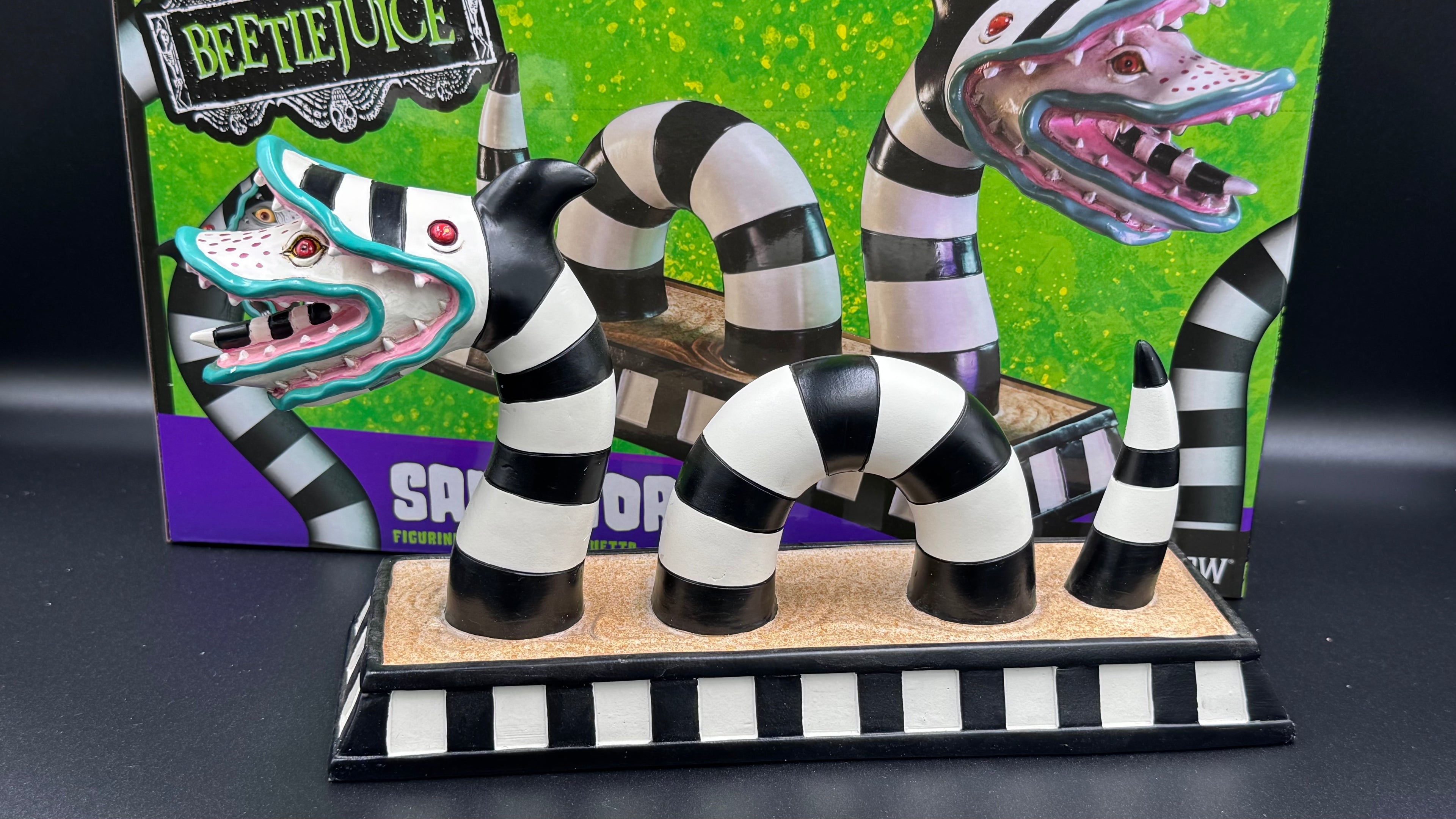 Beetlejuice Sandworm Figurine 15cm