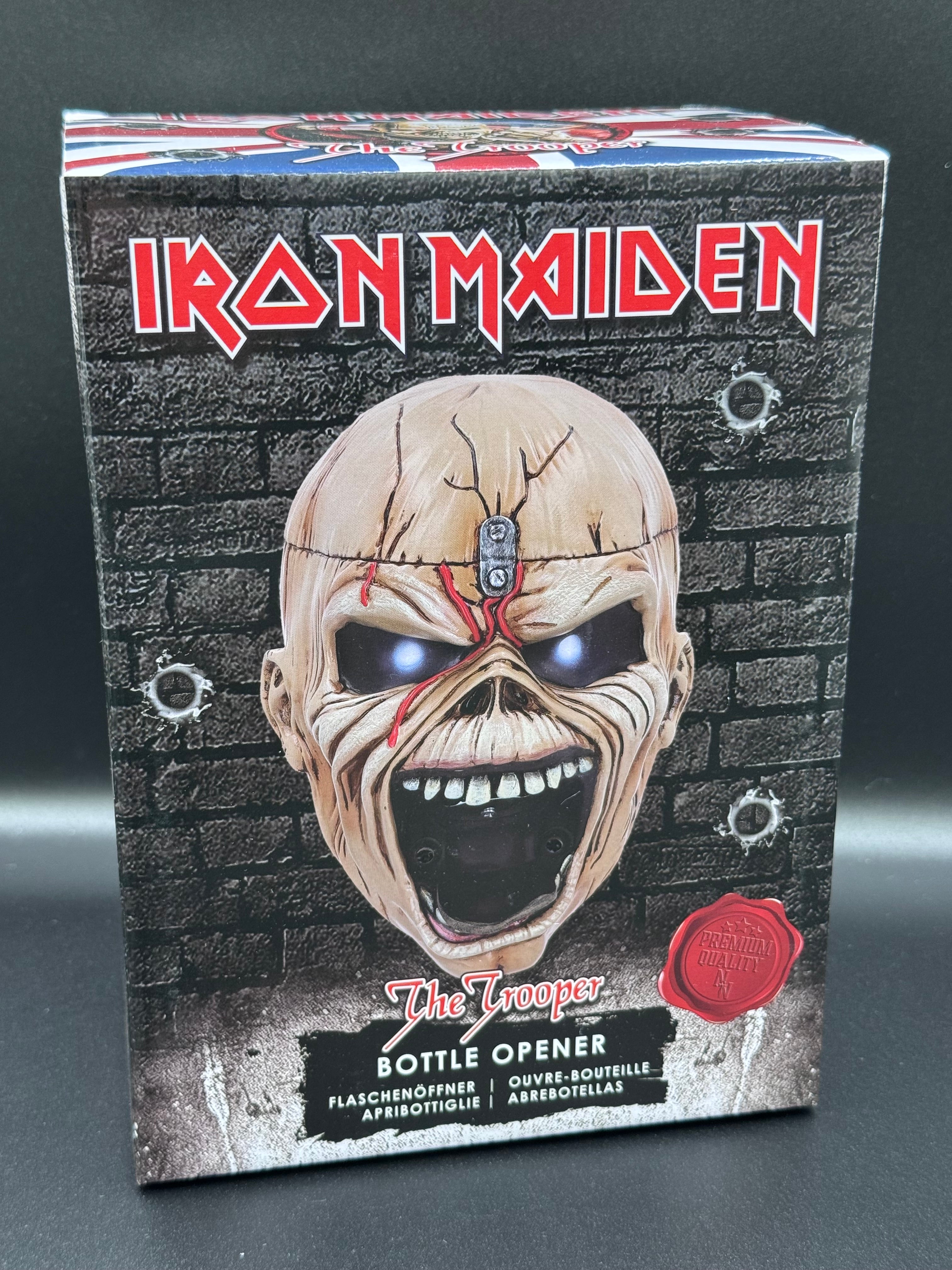 Iron Maiden Eddie The Trooper Bottle Opener 19cm | Official Rock