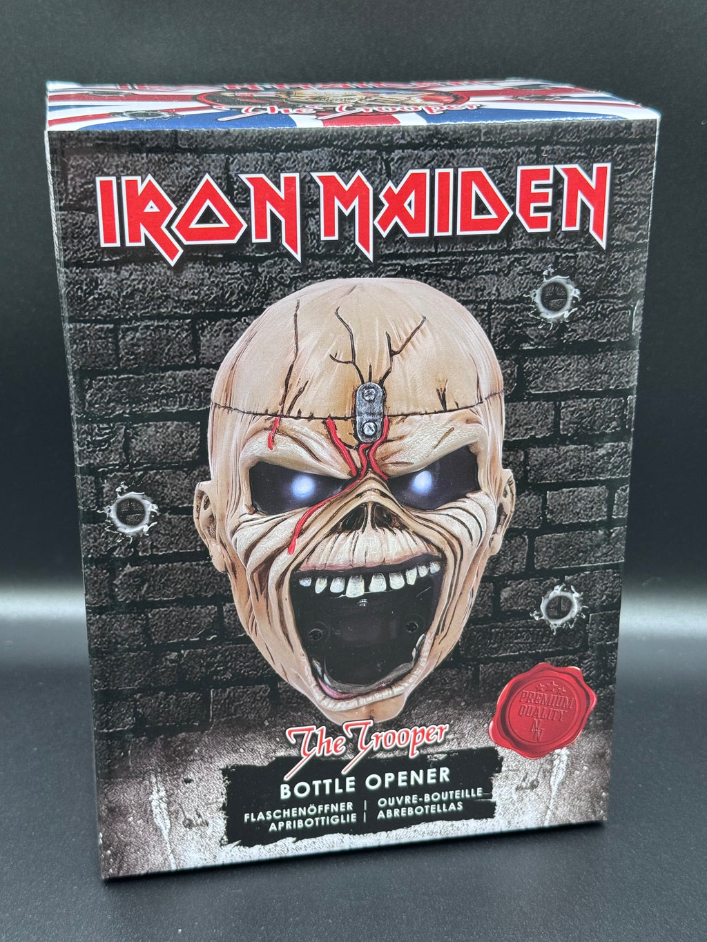 Iron Maiden Eddie The Trooper Bottle Opener