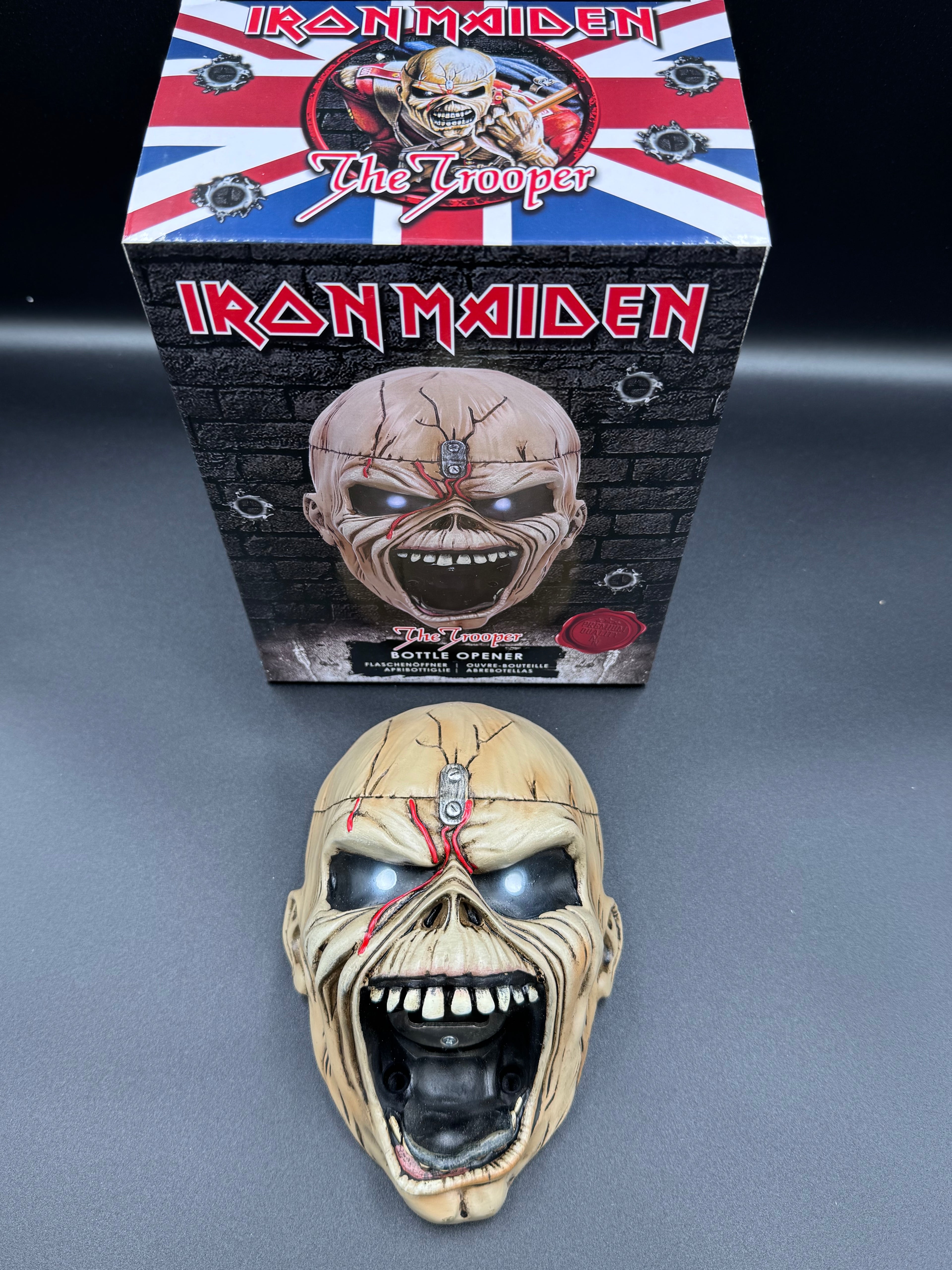 Iron Maiden Eddie The Trooper Bottle Opener