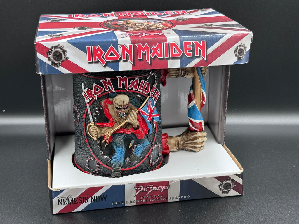 Iron Maiden Eddie The Trooper Tankard Mug Officially Licensed Merchandise