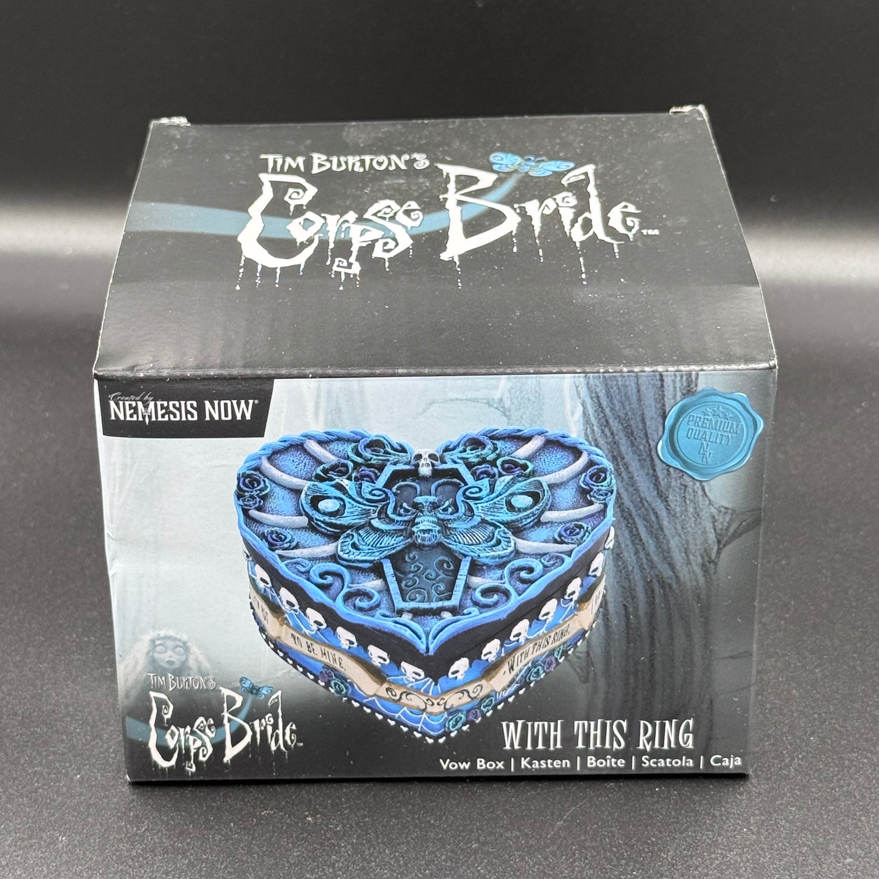 Corpse Bride - With This Ring Vow Box 5cm