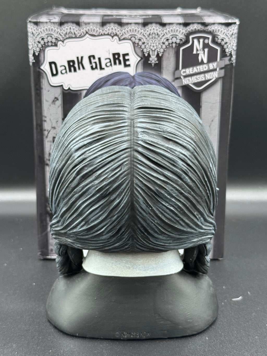 Dark Glare Gothic School Girl Skull by Nemesis Now