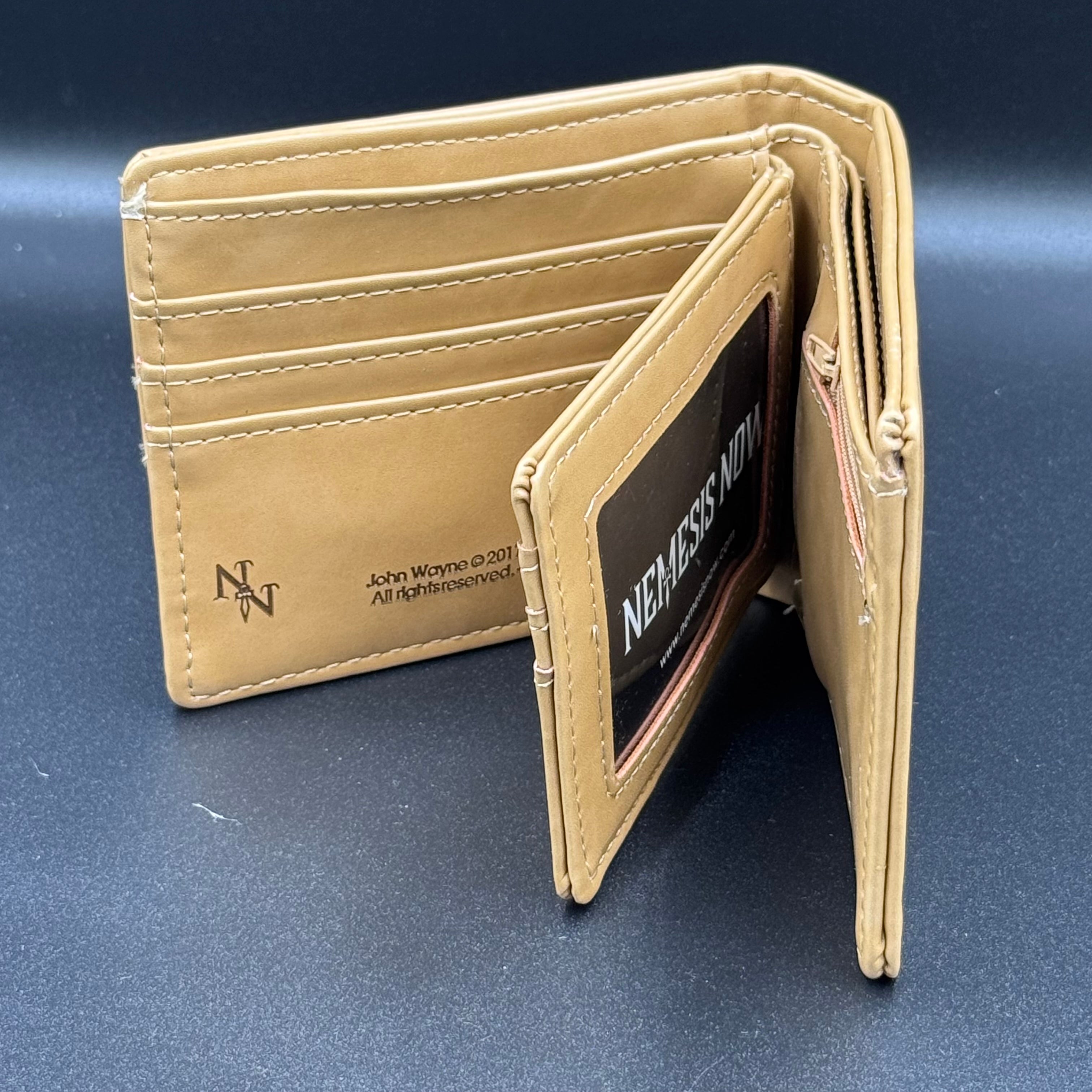 John Wayne Wallet 10cm Brown