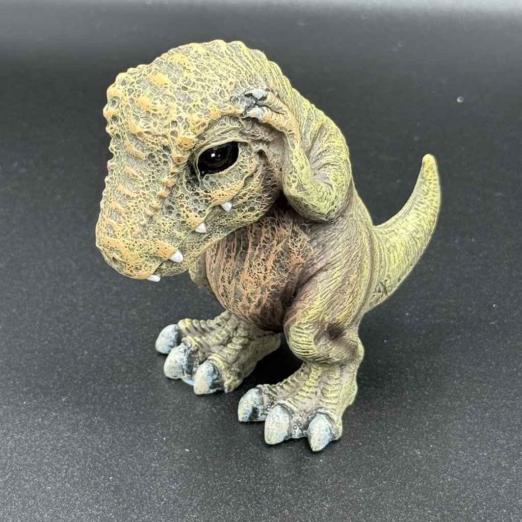 Three Wise See No, Hear No, Speak No, Tyrannosaurus Rex Dinosaur Figurines