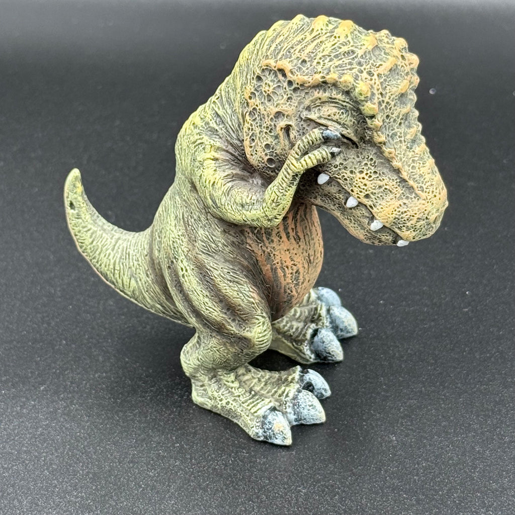 Three Wise See No, Hear No, Speak No, Tyrannosaurus Rex Dinosaur Figurines