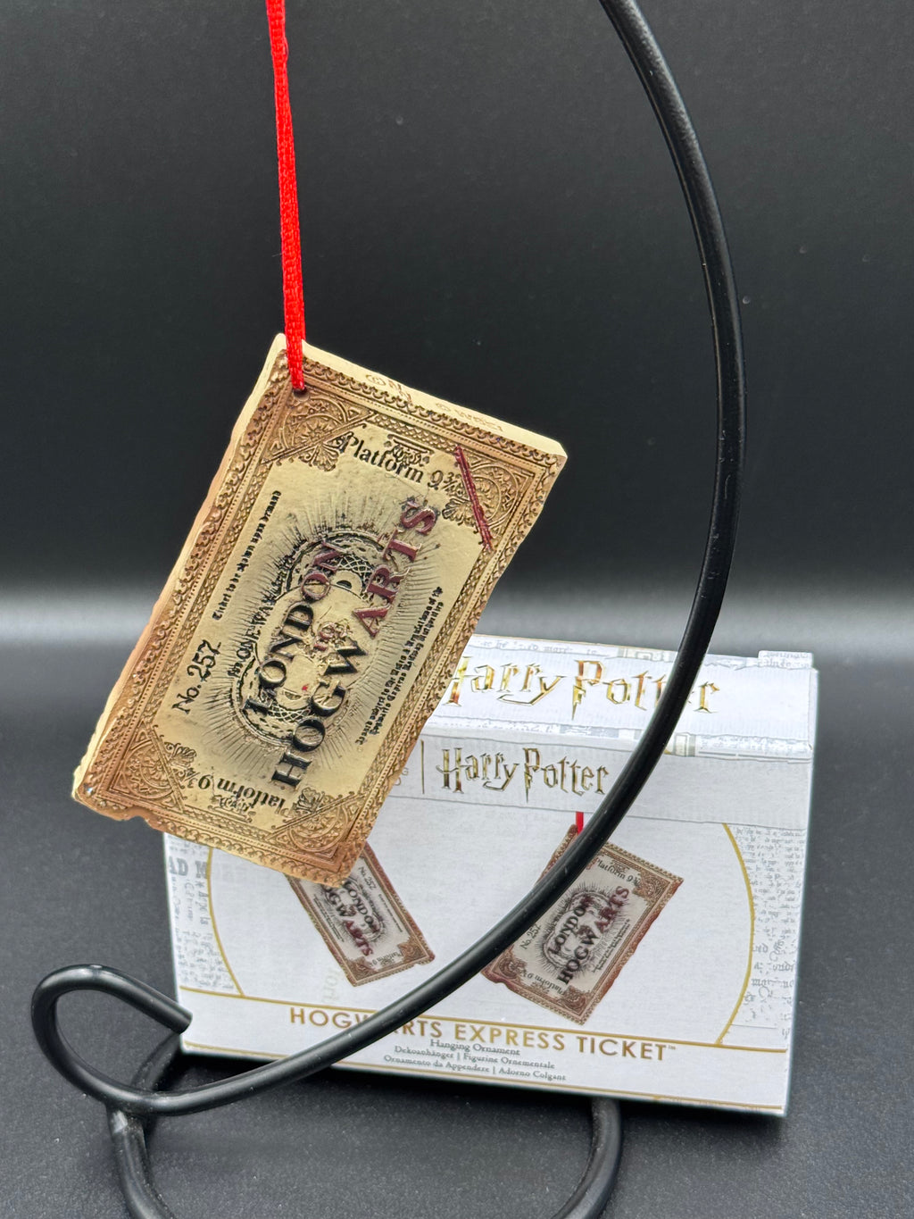 Harry Potter Hogwarts Express Ticket Hanging Ornament
