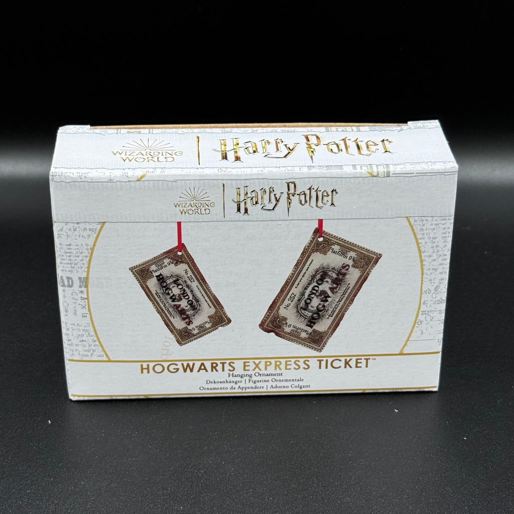 Harry Potter Hogwarts Express Ticket Hanging Ornament