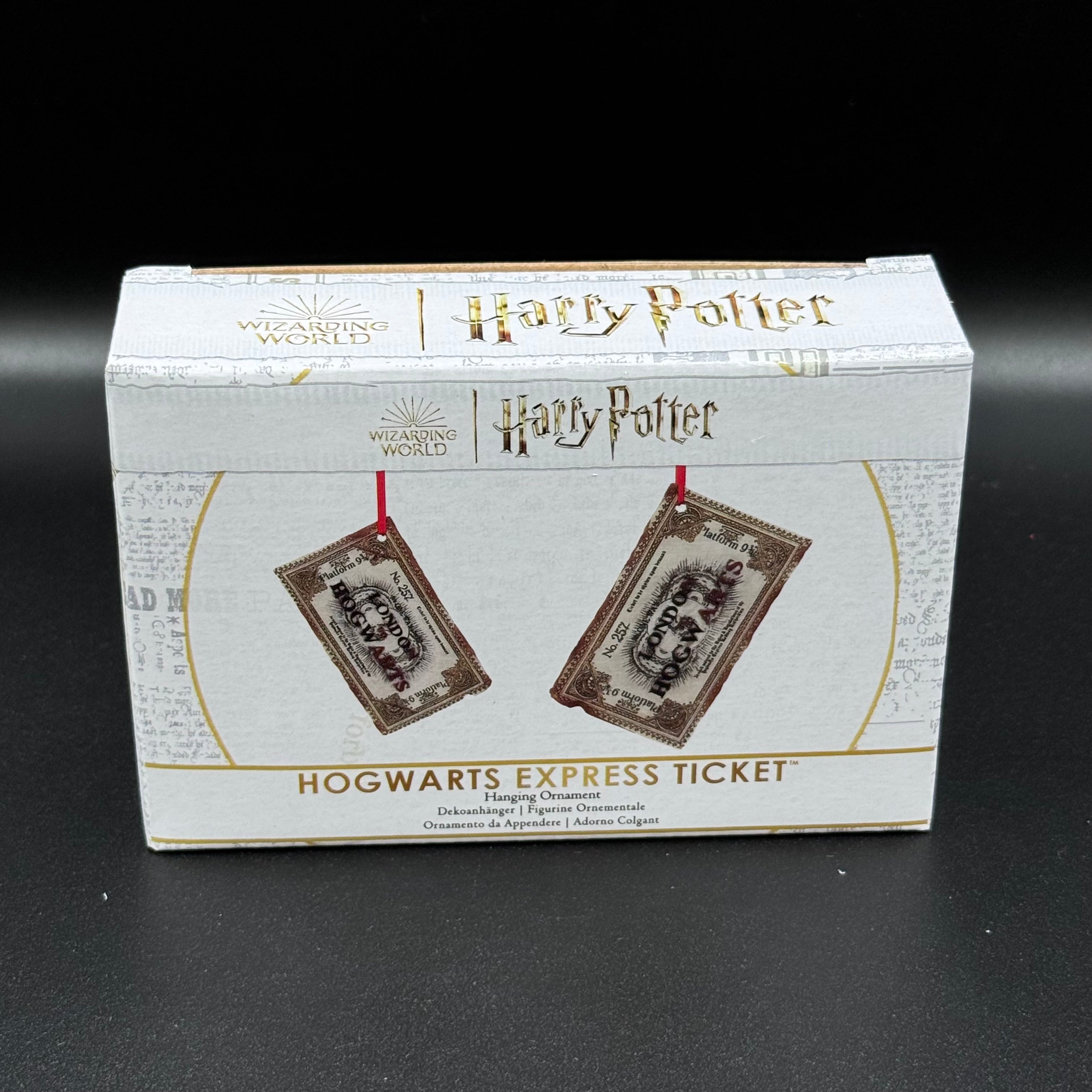 Harry Potter Hogwarts Express Ticket Hanging Ornament
