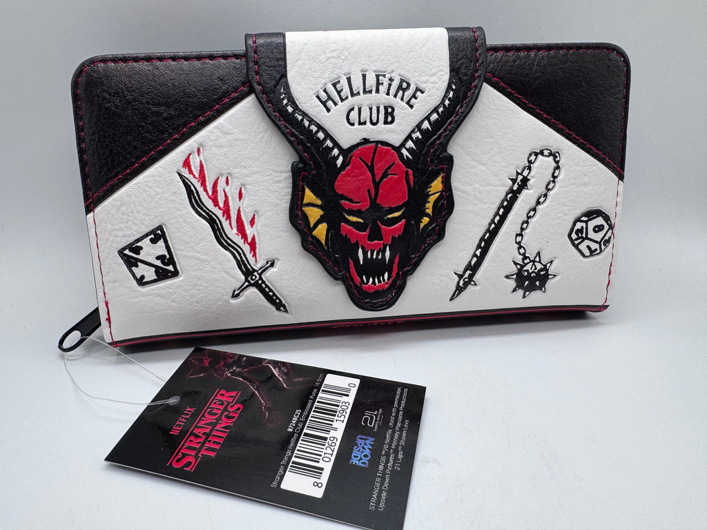 Stranger Things Hellfire Club Embossed Purse 10.5cm