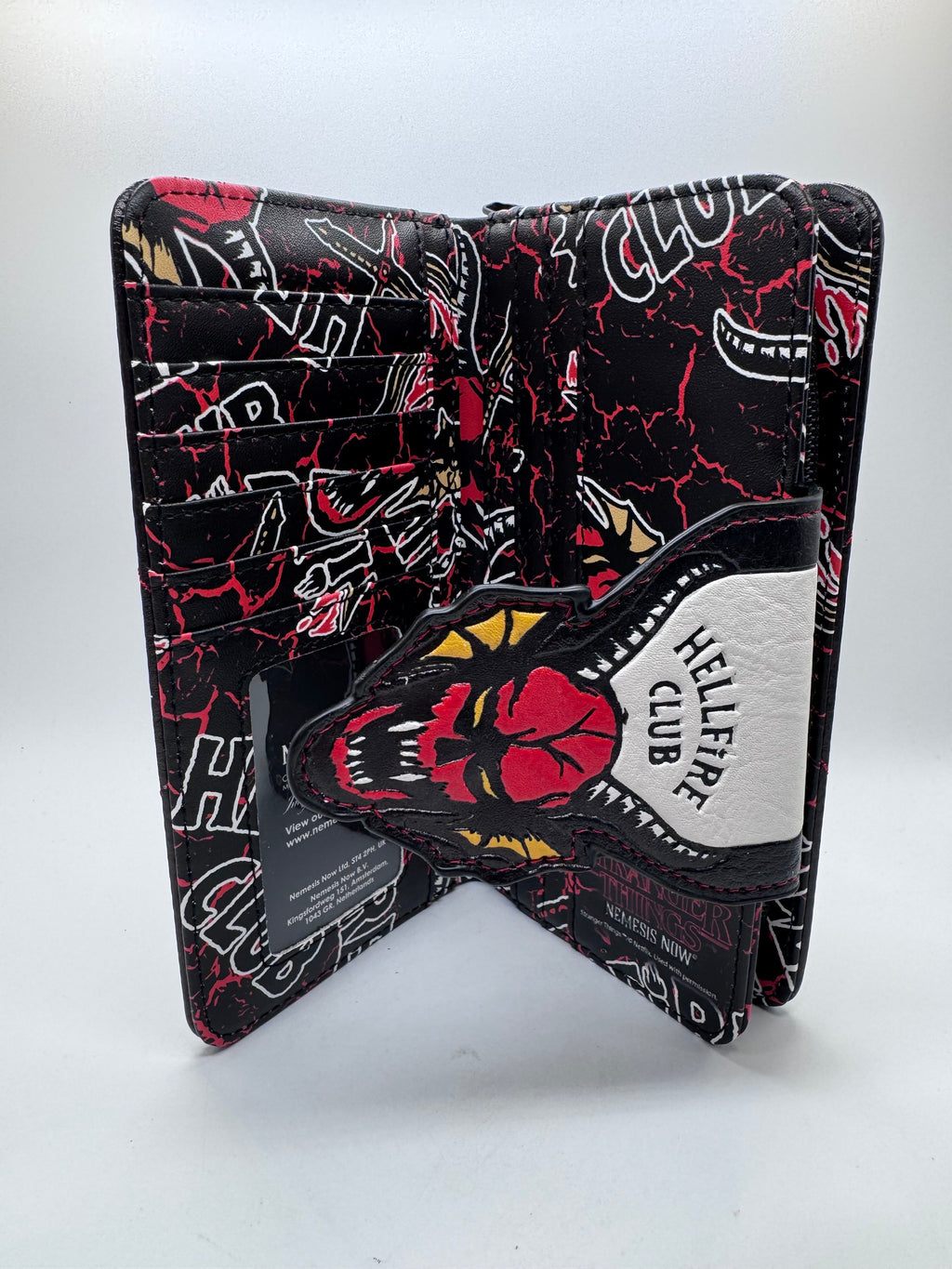 Stranger Things Hellfire Club Embossed Purse 10.5cm