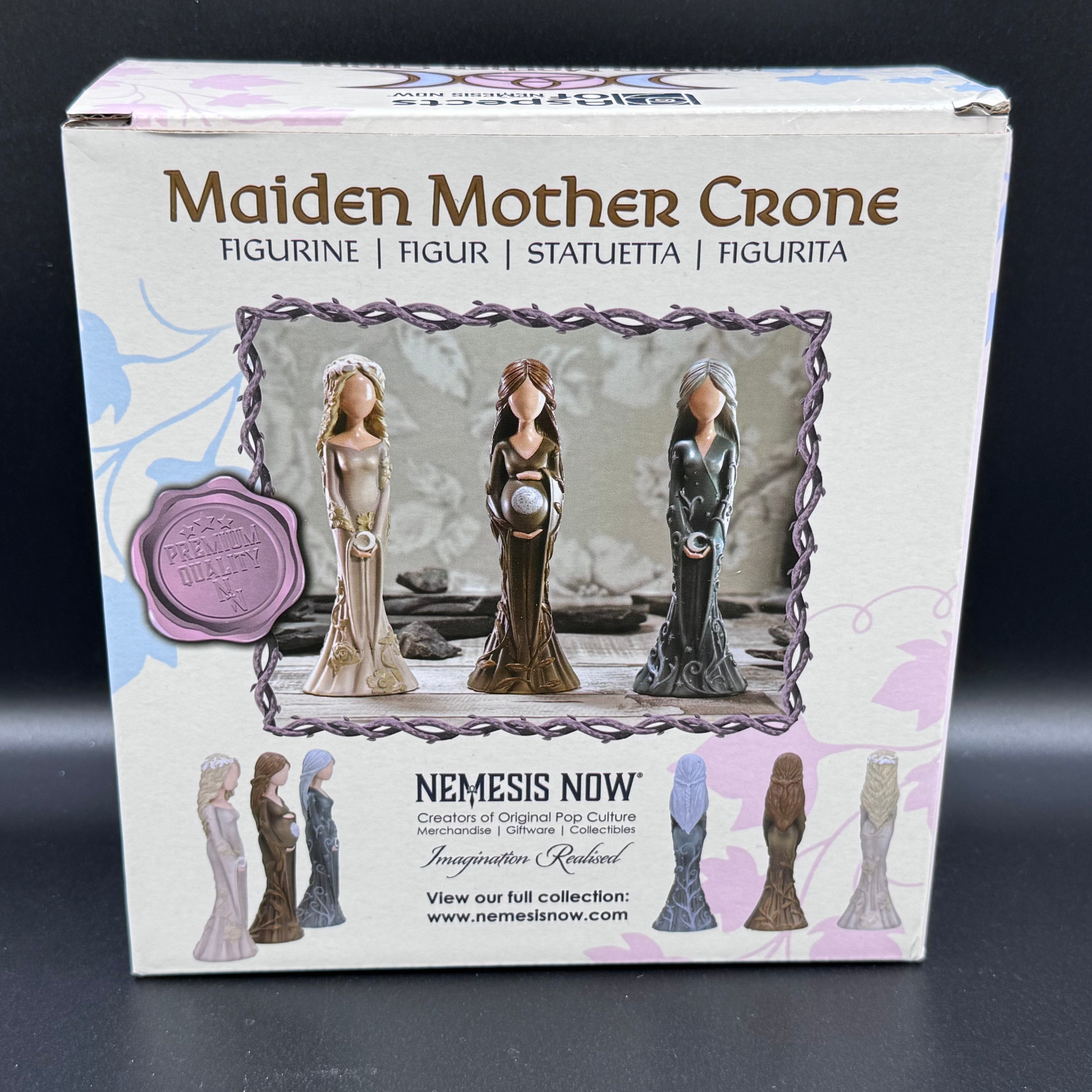 Wiccan Aspects of Maiden, Mother and Crone 15cm
