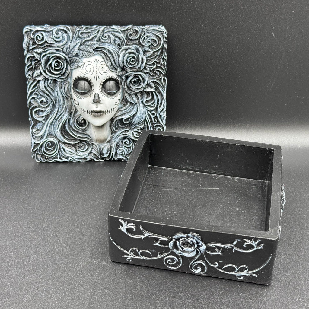 Flor de Muerte Trinket Box 6.3cm