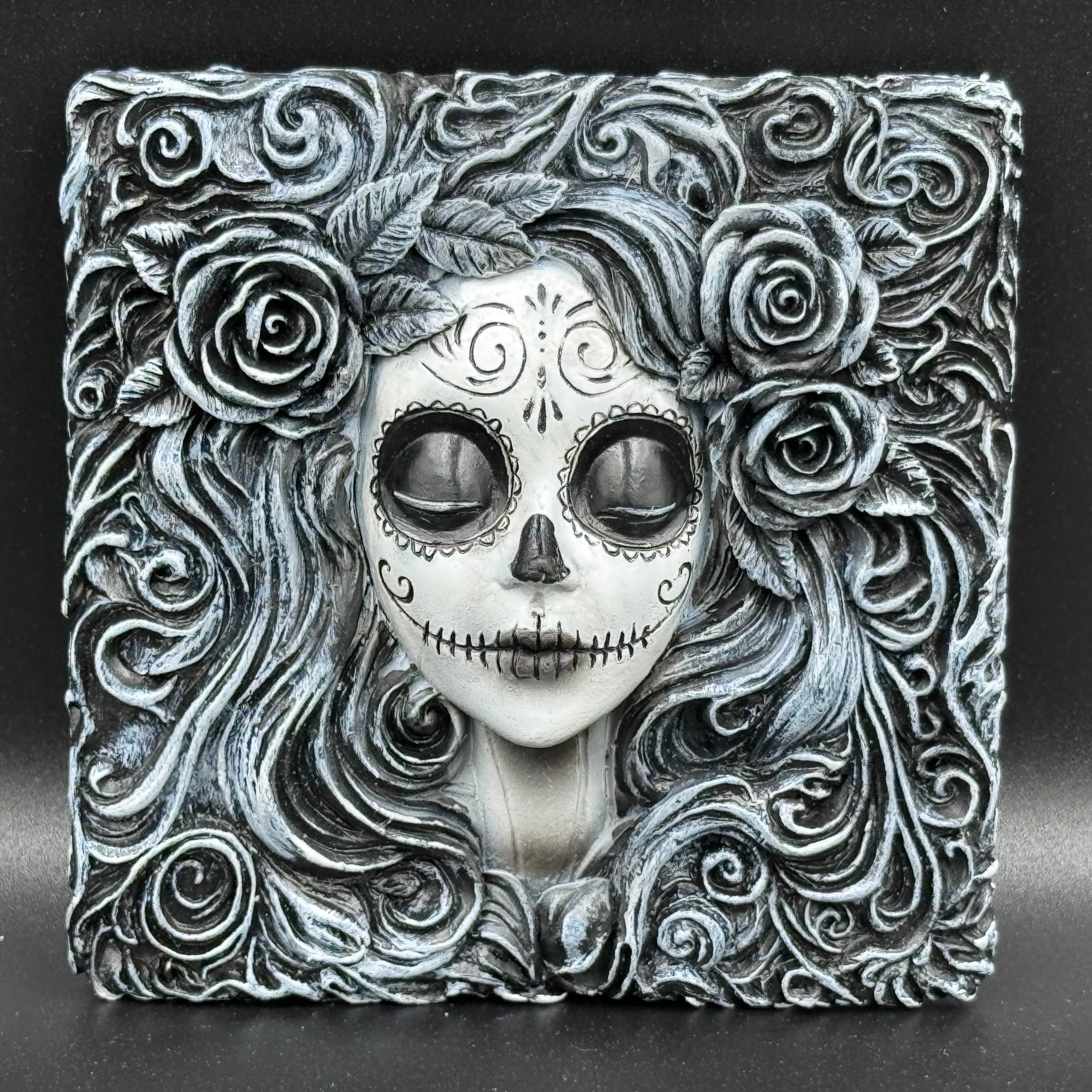 Flor de Muerte Trinket Box 6.3cm