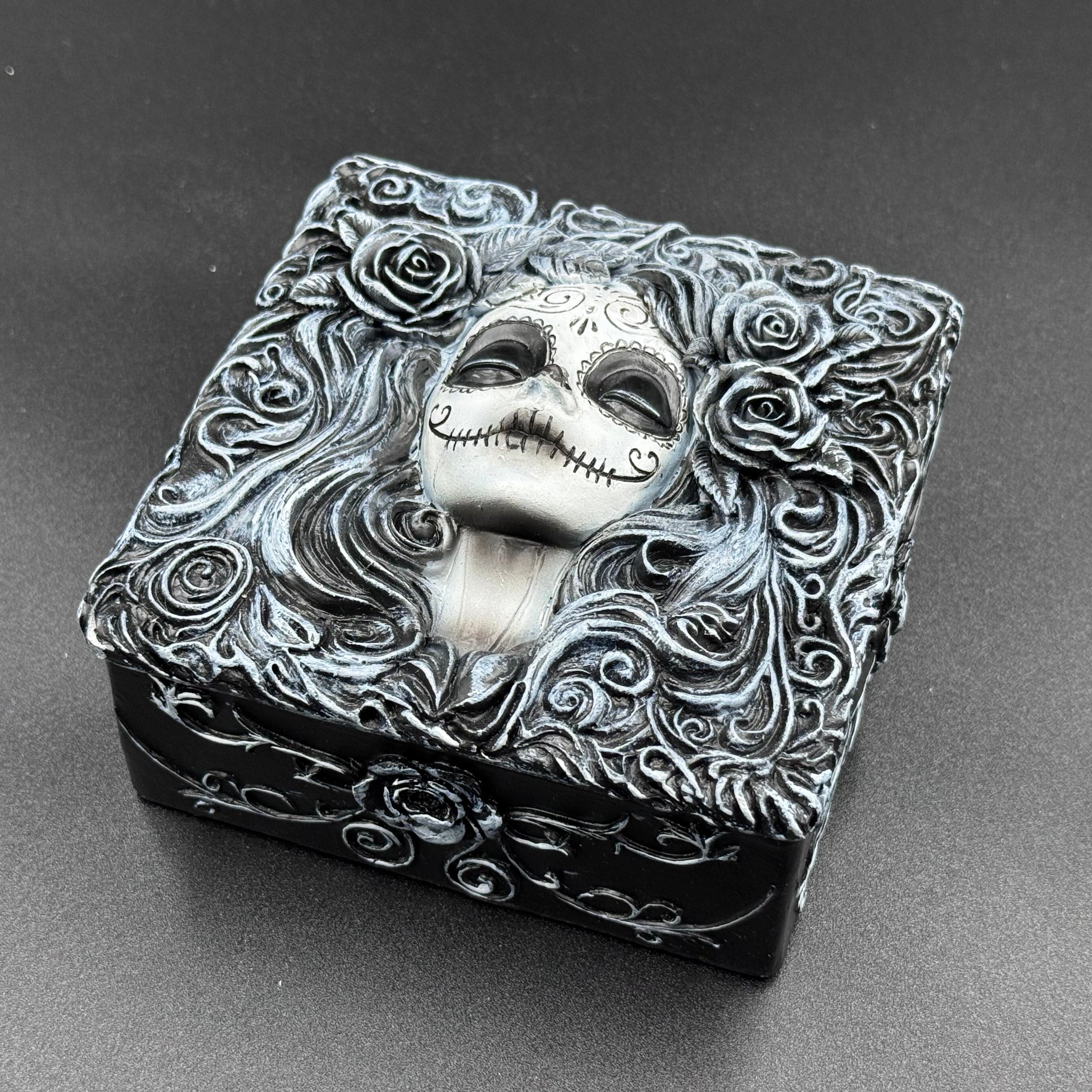Flor de Muerte Trinket Box 6.3cm