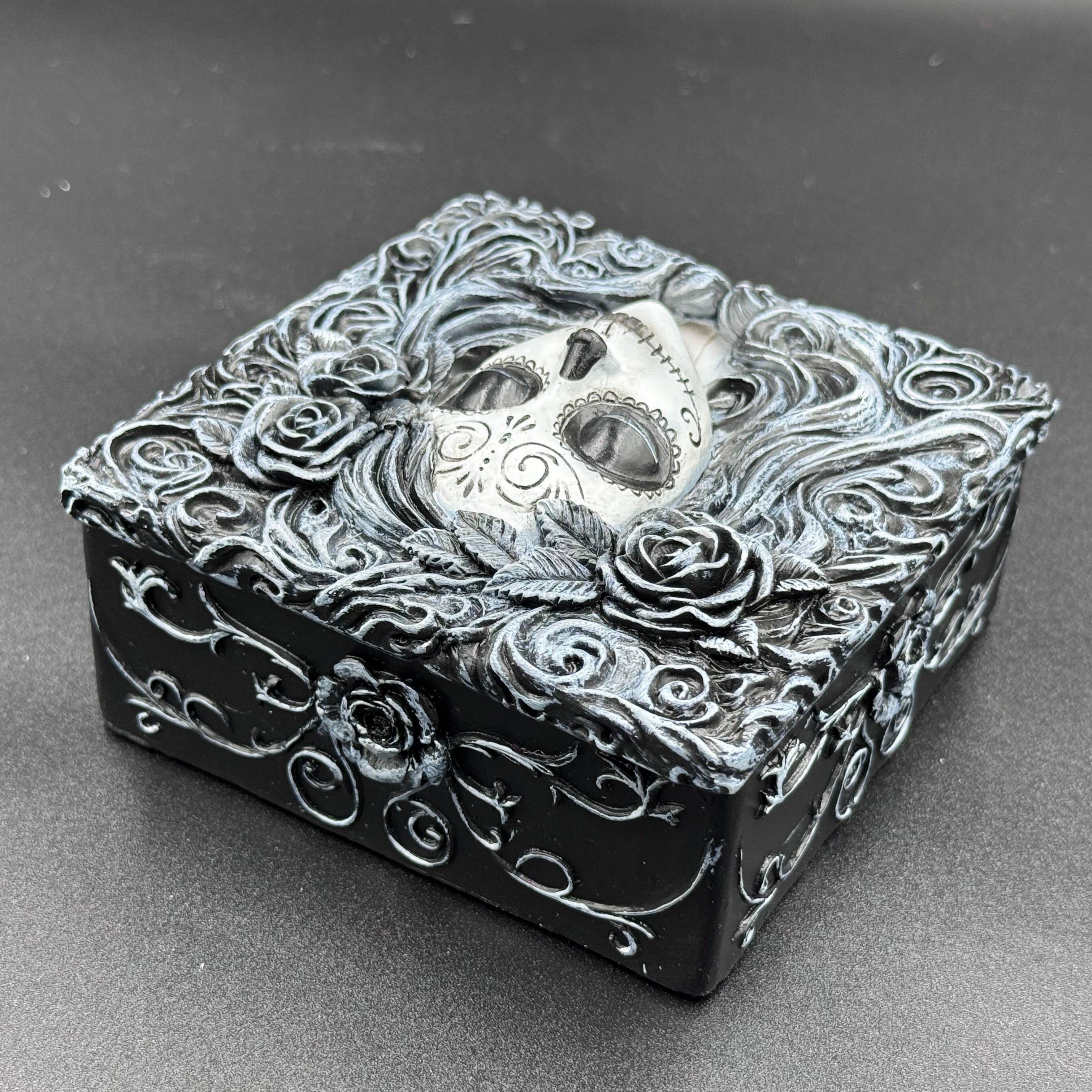 Flor de Muerte Trinket Box 6.3cm