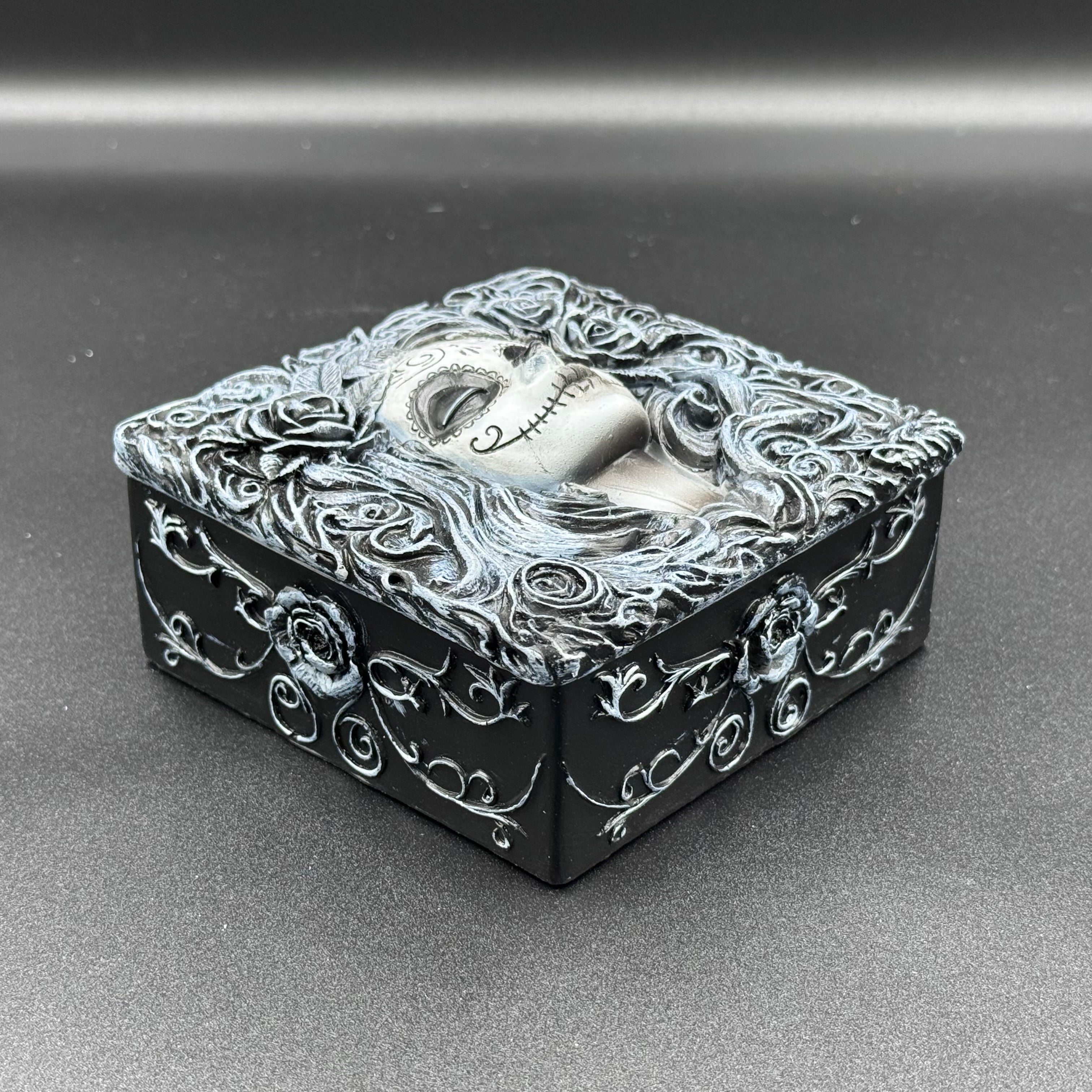 Flor de Muerte Trinket Box 6.3cm