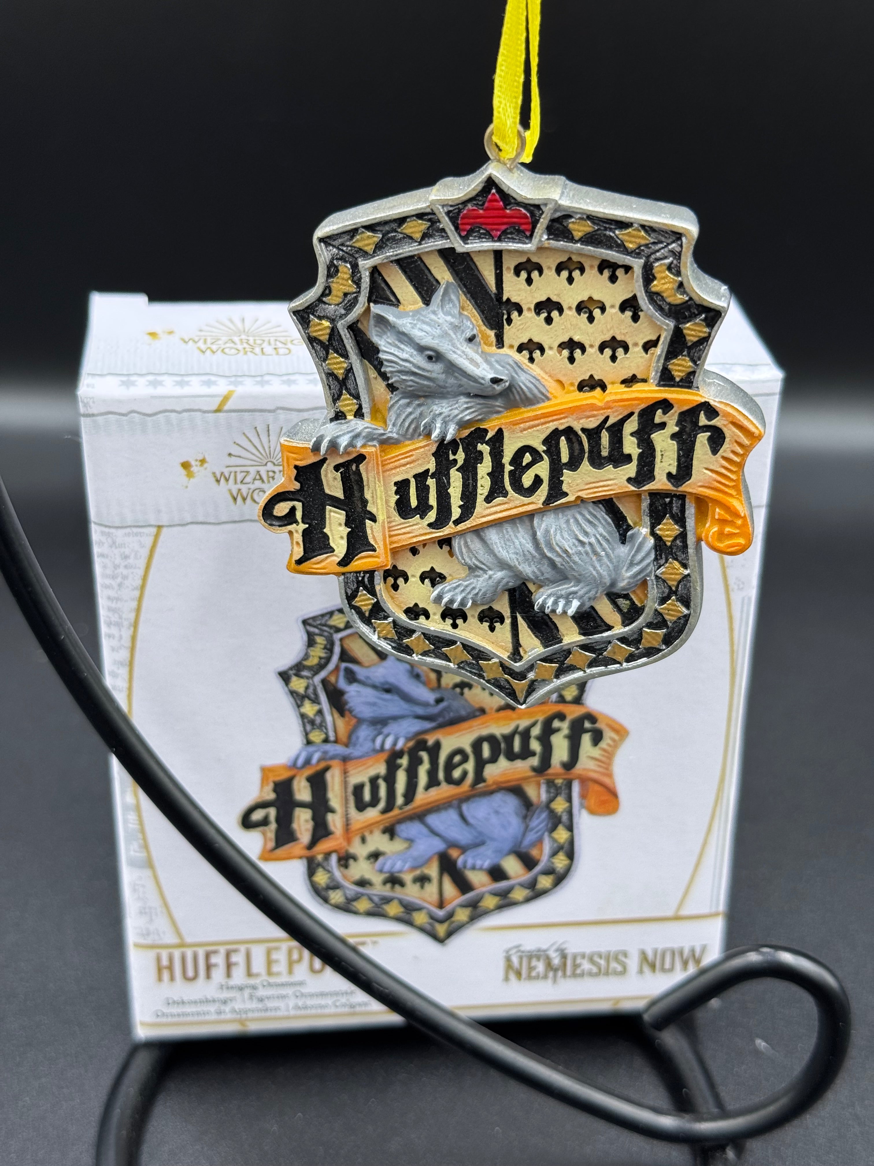 Harry Potter Hufflepuff Crest Hanging Ornament