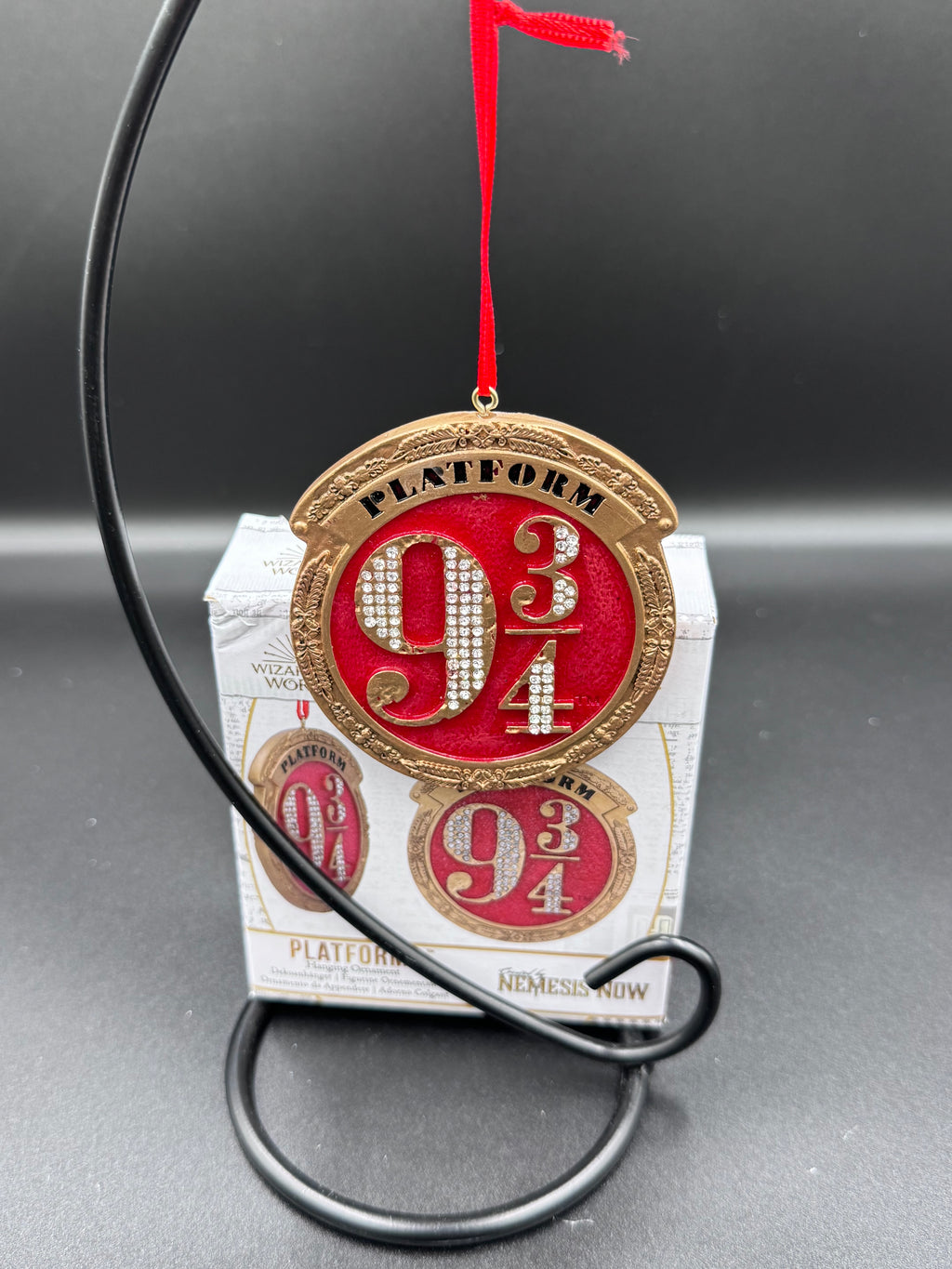 Harry Potter Train Platform 9 3/4 Hanging Festive Decorative Ornament