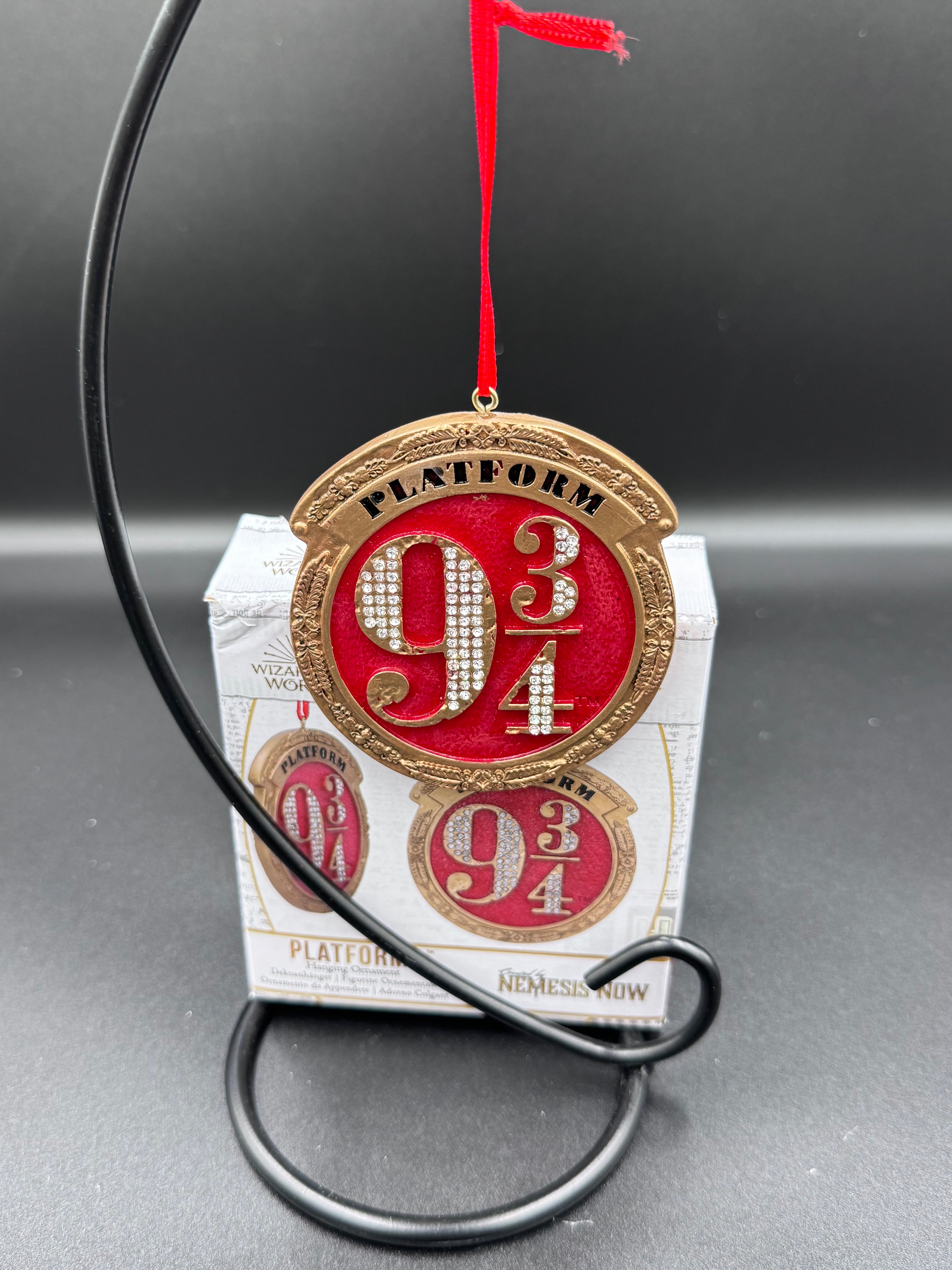 Harry Potter Train Platform 9 3/4 Hanging Festive Decorative Ornament