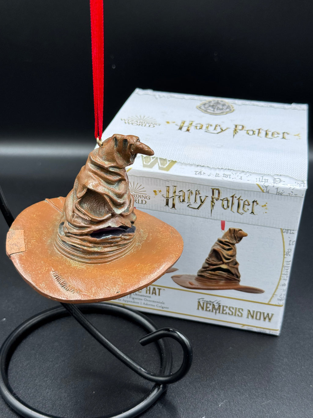 Officially Licensed Harry Potter Sorting Hat Festive Hanging Decorative Ornament
