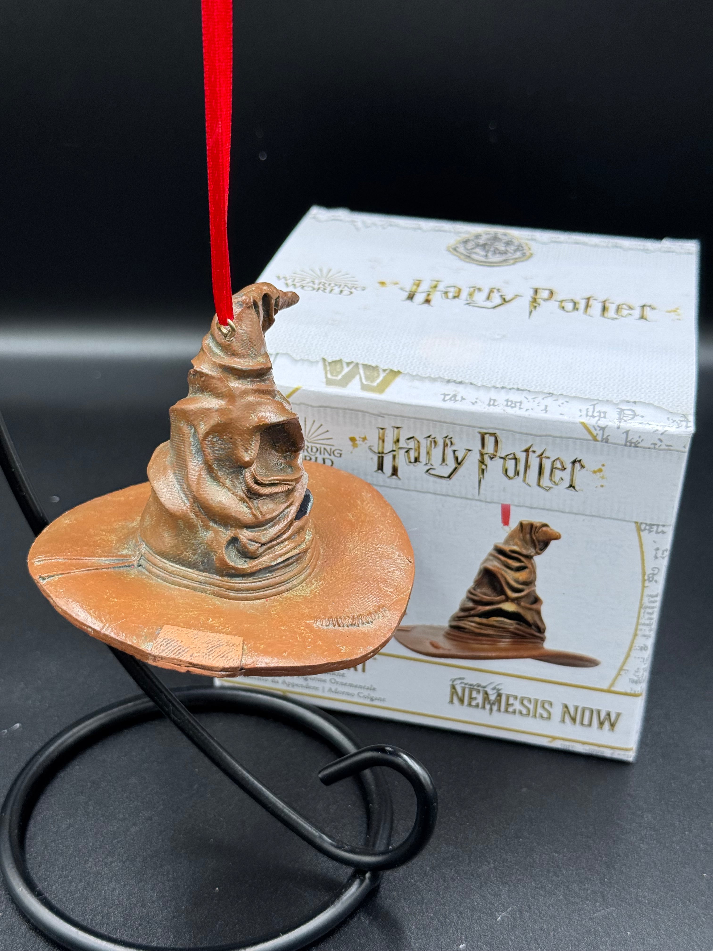 Officially Licensed Harry Potter Sorting Hat Festive Hanging Decorative Ornament