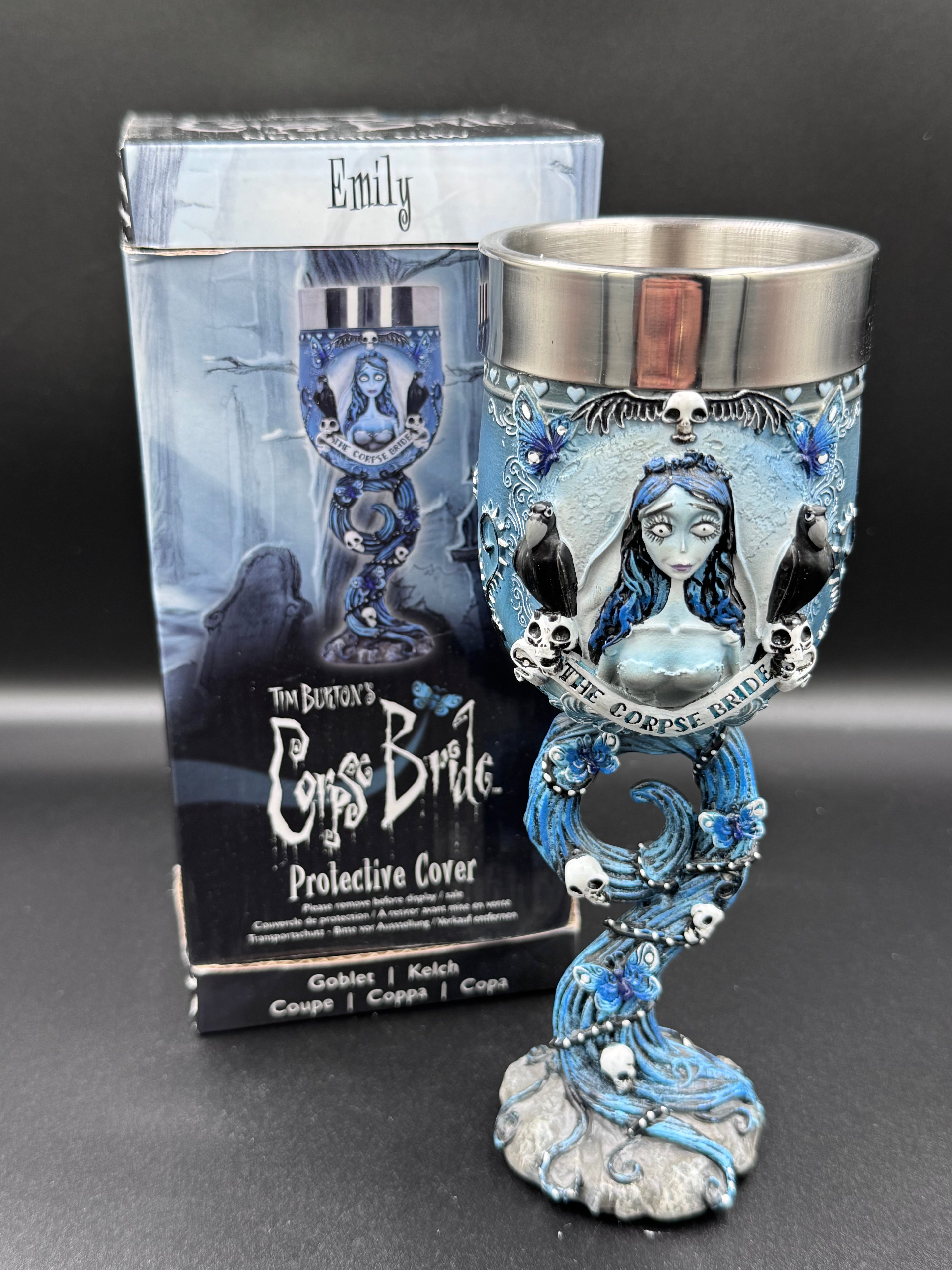 Officially licensed Corpse Bride Emily Goblet 20.6cm