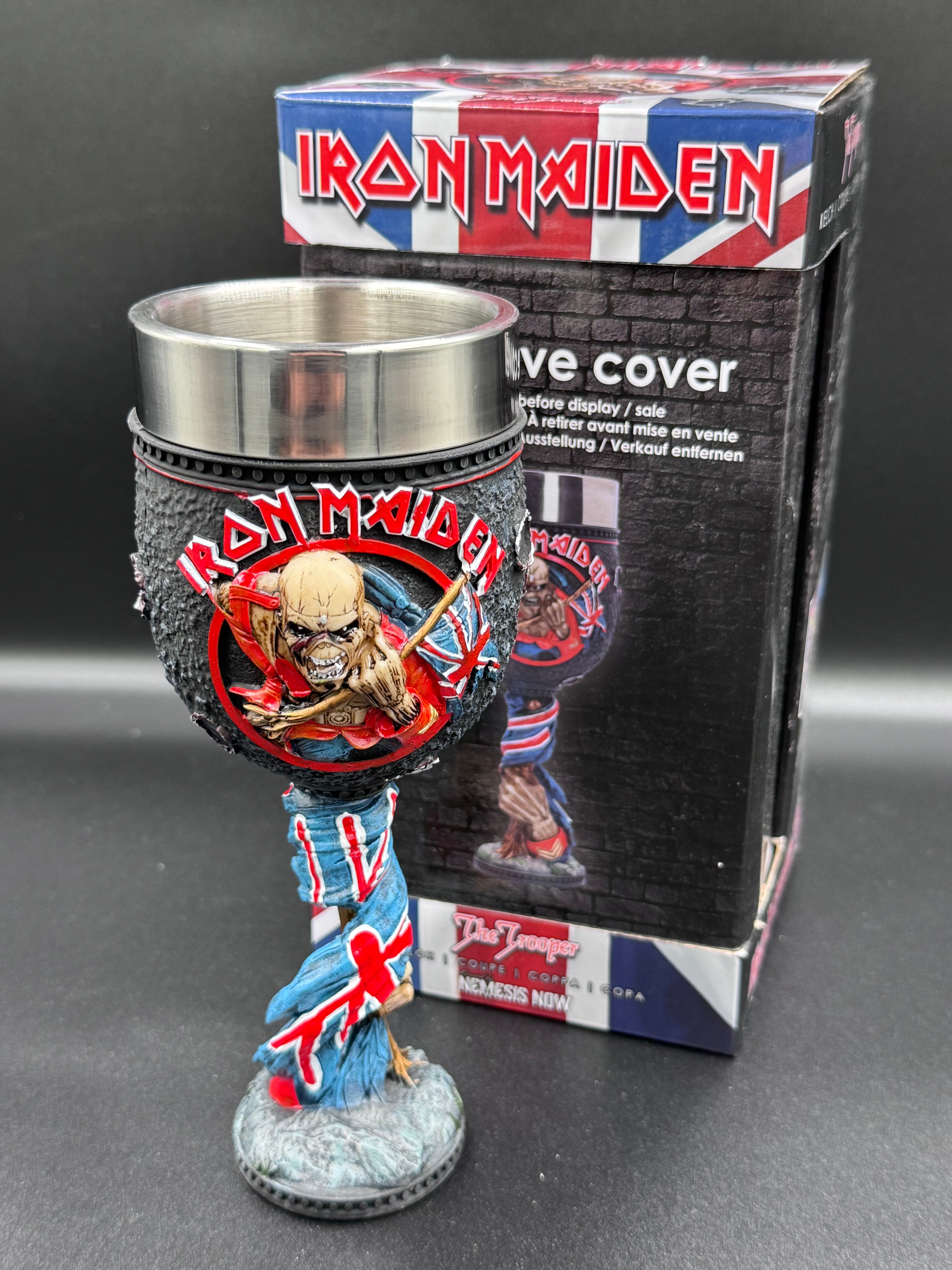Iron Maiden Officially Licensed The Trooper Goblet 19.5cm