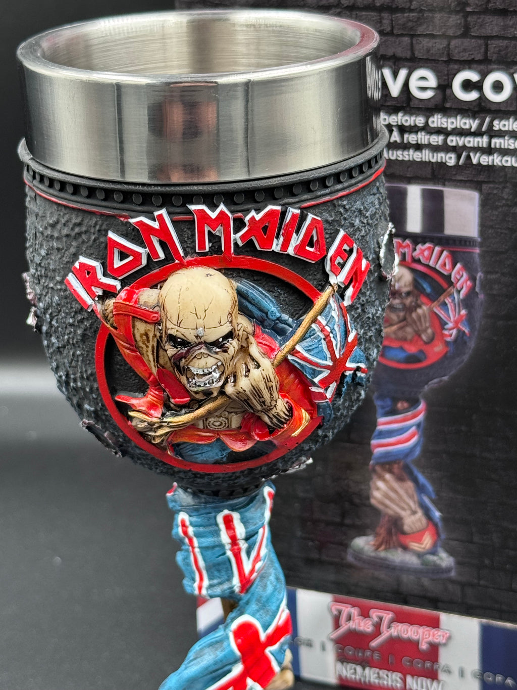 Iron Maiden Officially Licensed The Trooper Goblet 19.5cm