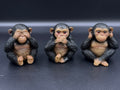 Three Wise Chimps 8cm
