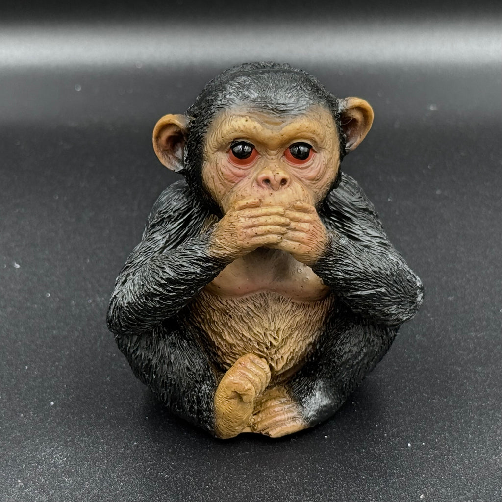 Three Wise Chimps 8cm