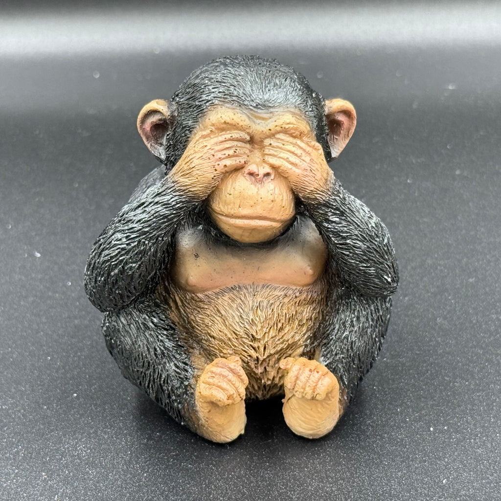 Three Wise Chimps 8cm