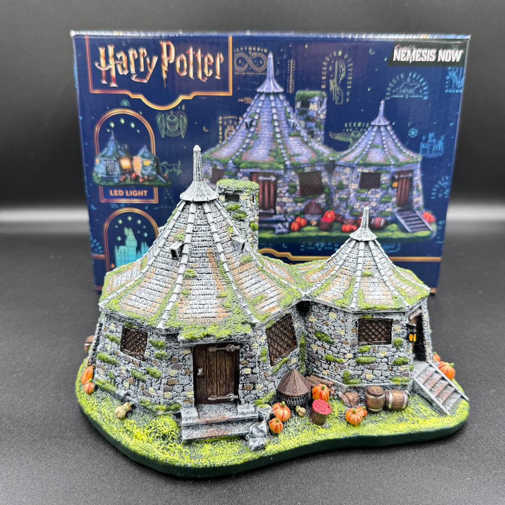 Harry Potter Hagrids Hut Light up LED Figurine 13cm