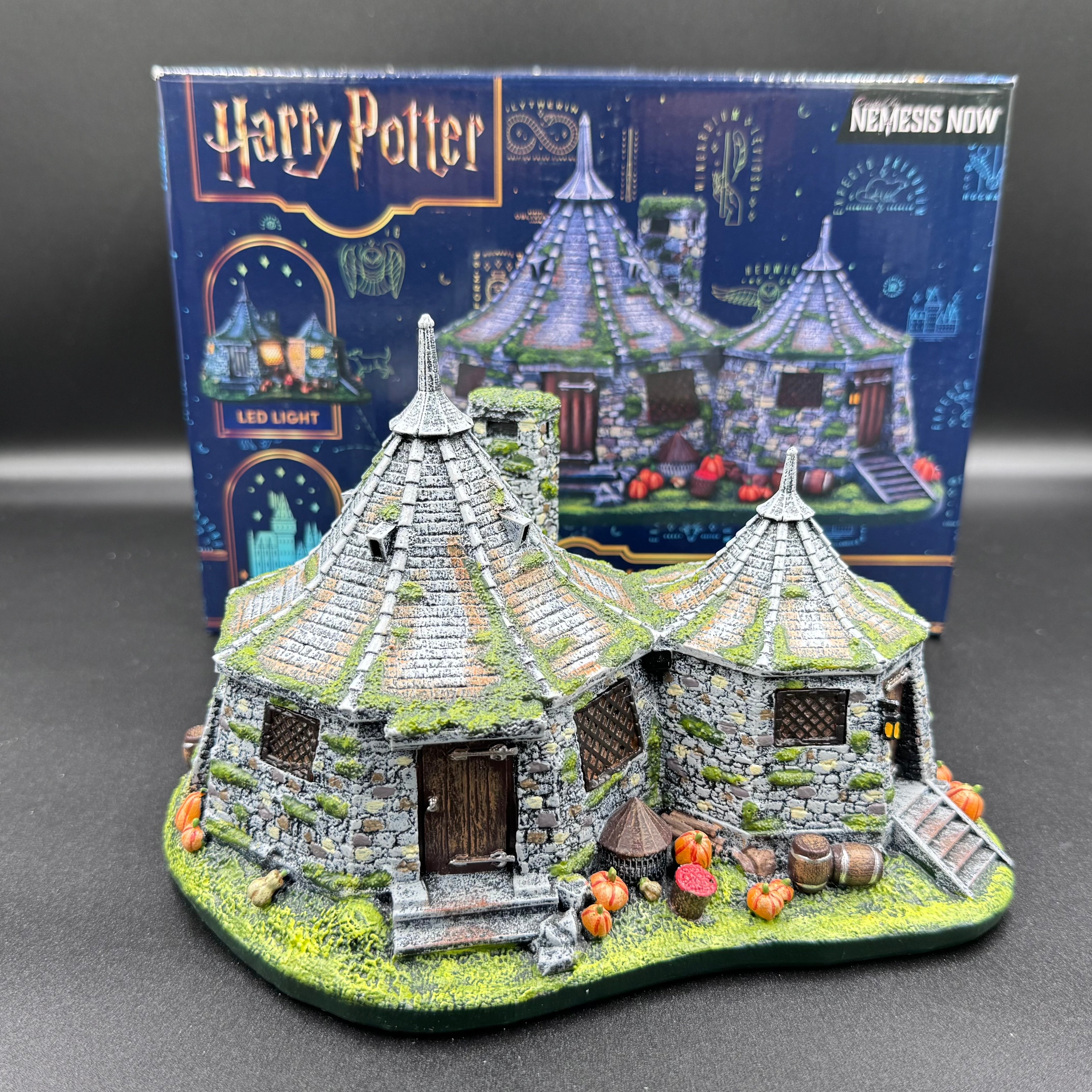 Harry Potter Hagrids Hut Light up LED Figurine 13cm