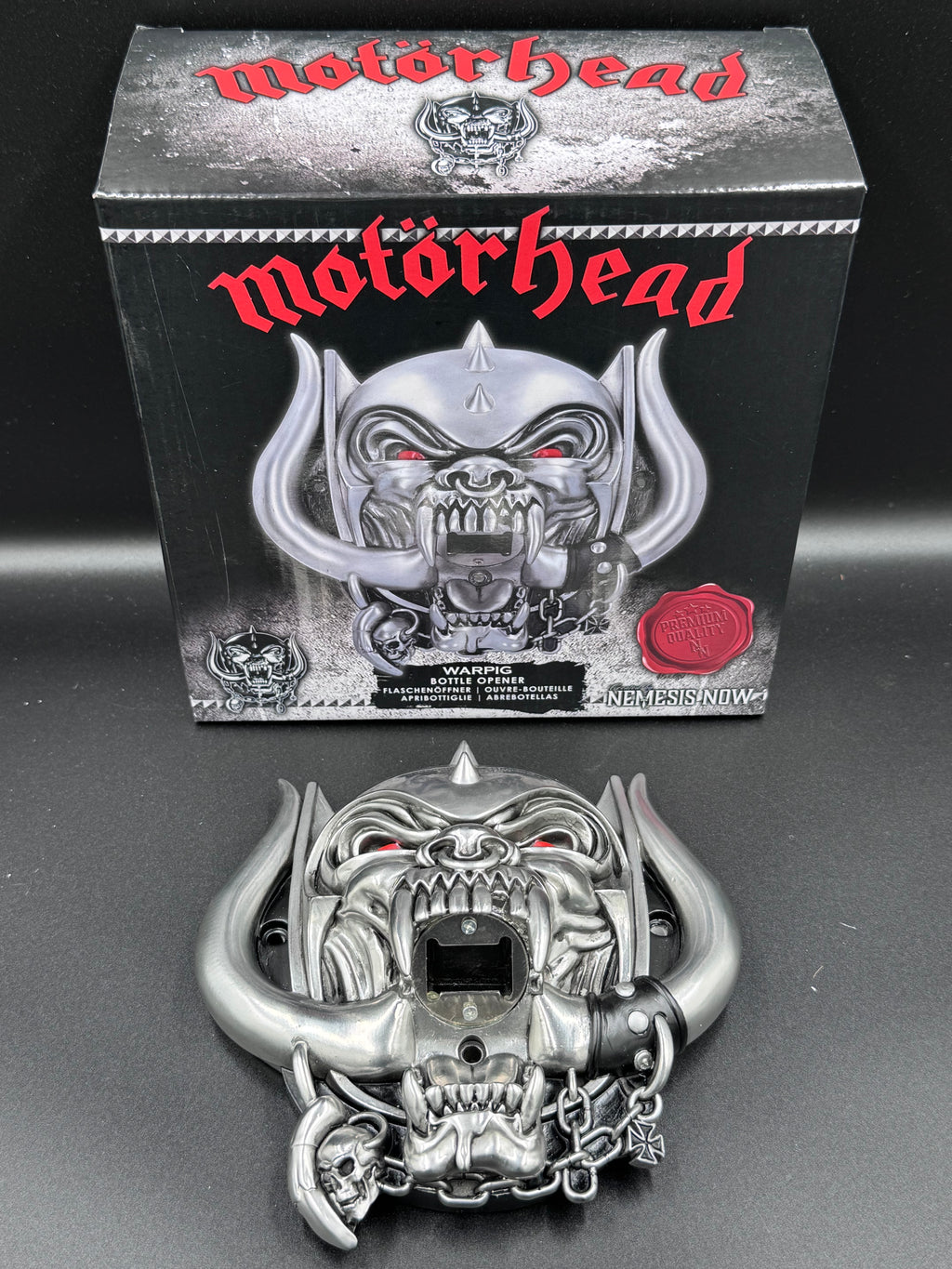 Motorhead Warpig Collectible Wall Mounted Bottle Opener