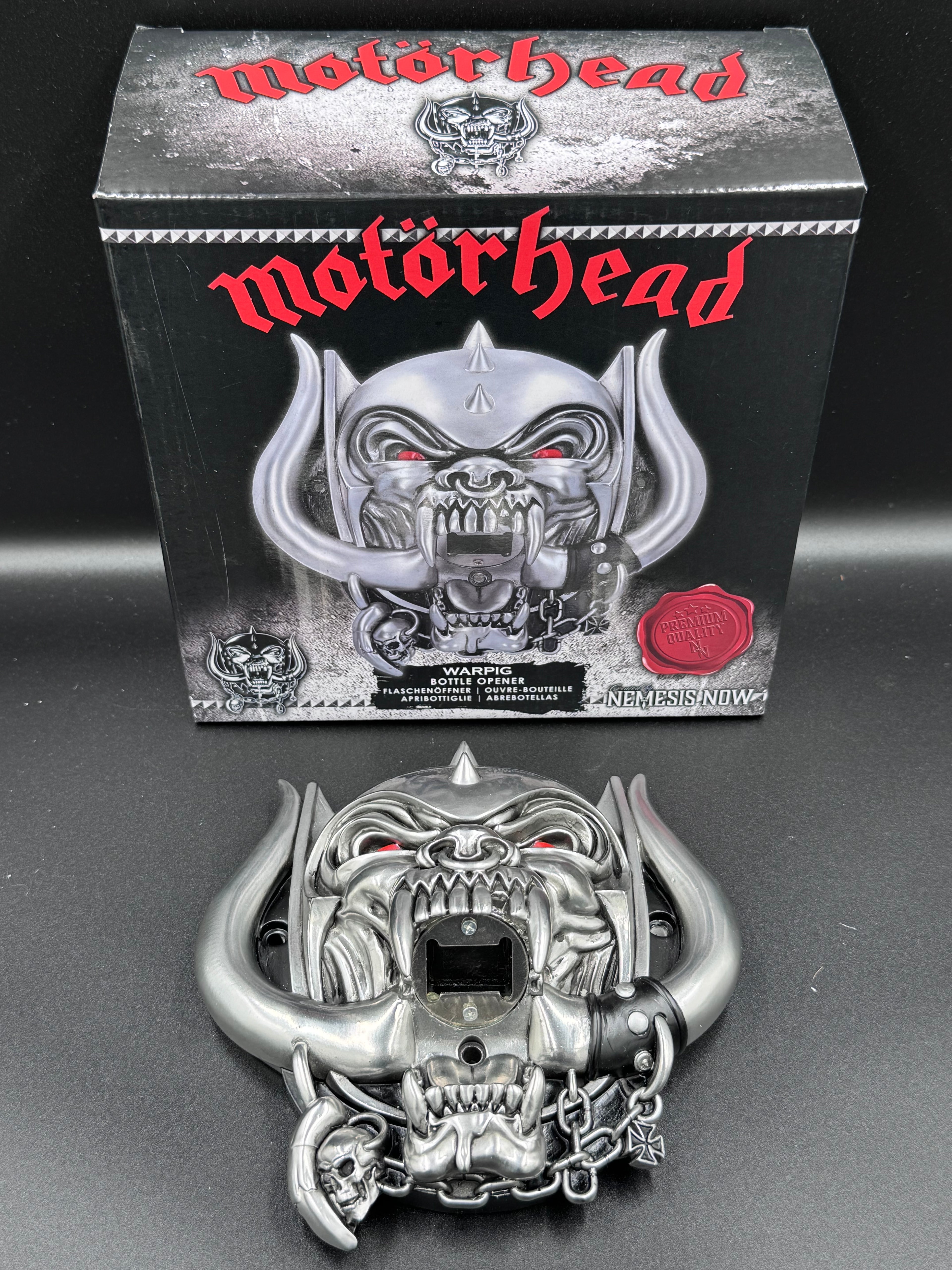 Motorhead Warpig Collectible Wall Mounted Bottle Opener