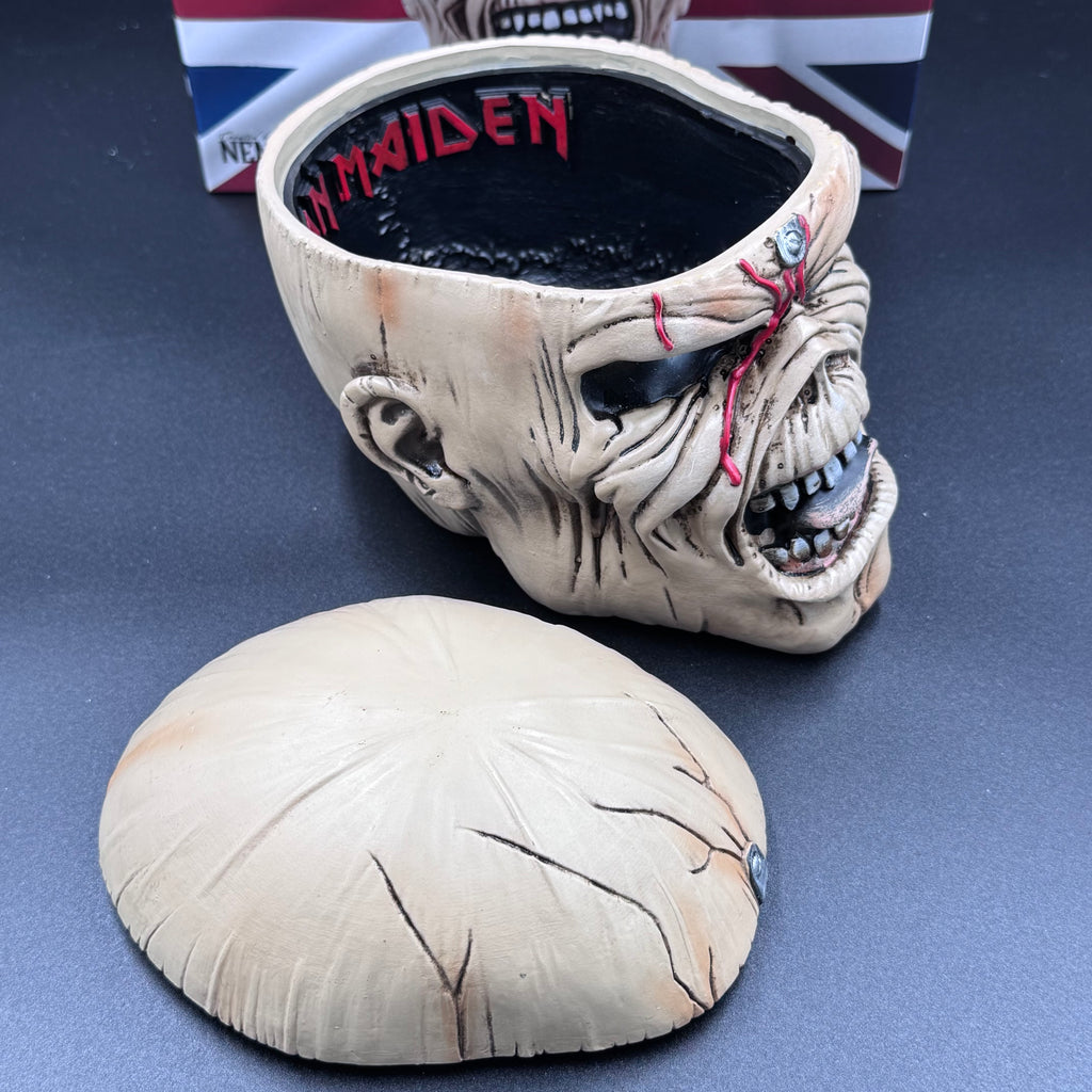 Iron Maiden Eddie The Trooper Head Trinket Box