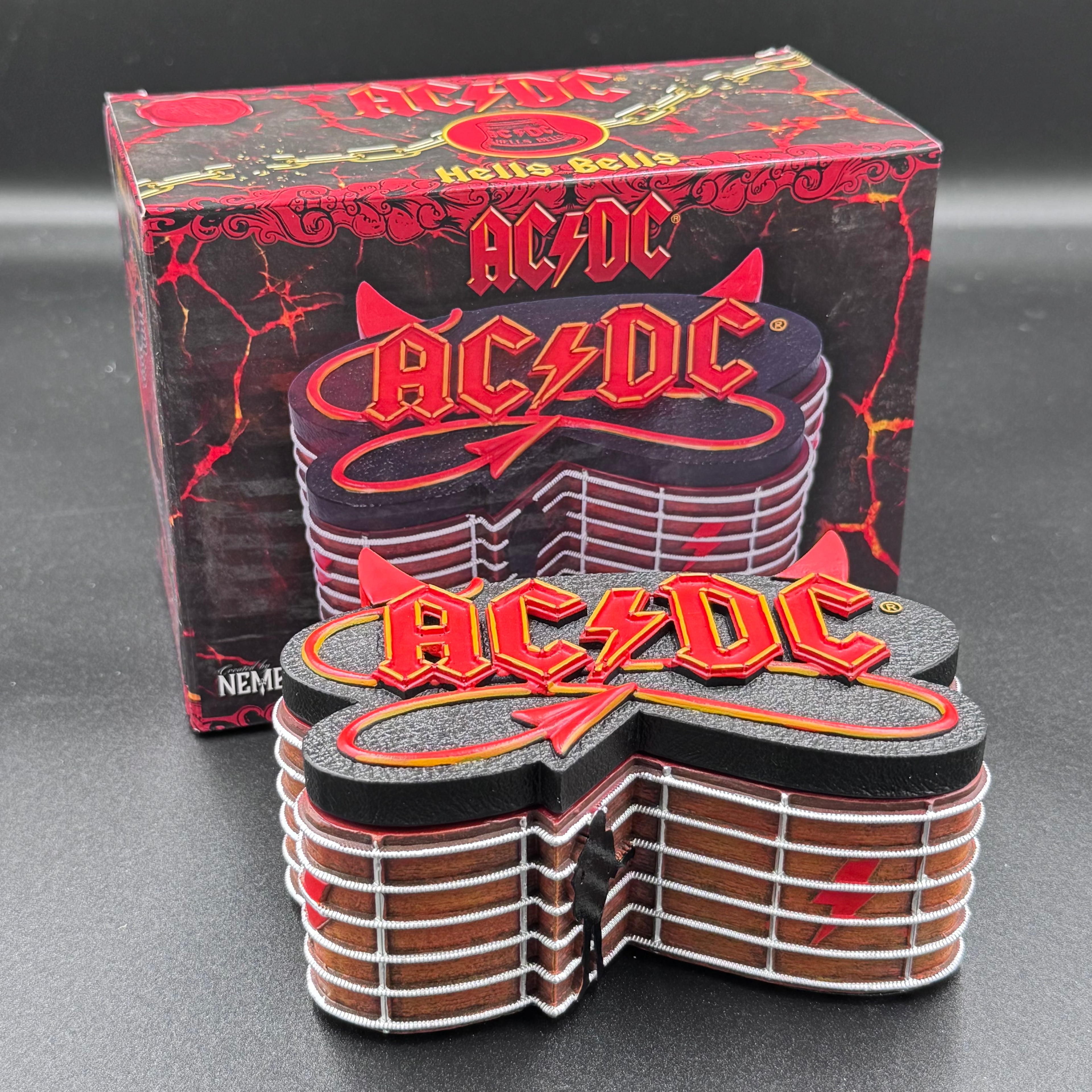 ACDC Logo Guitar Inspired Box