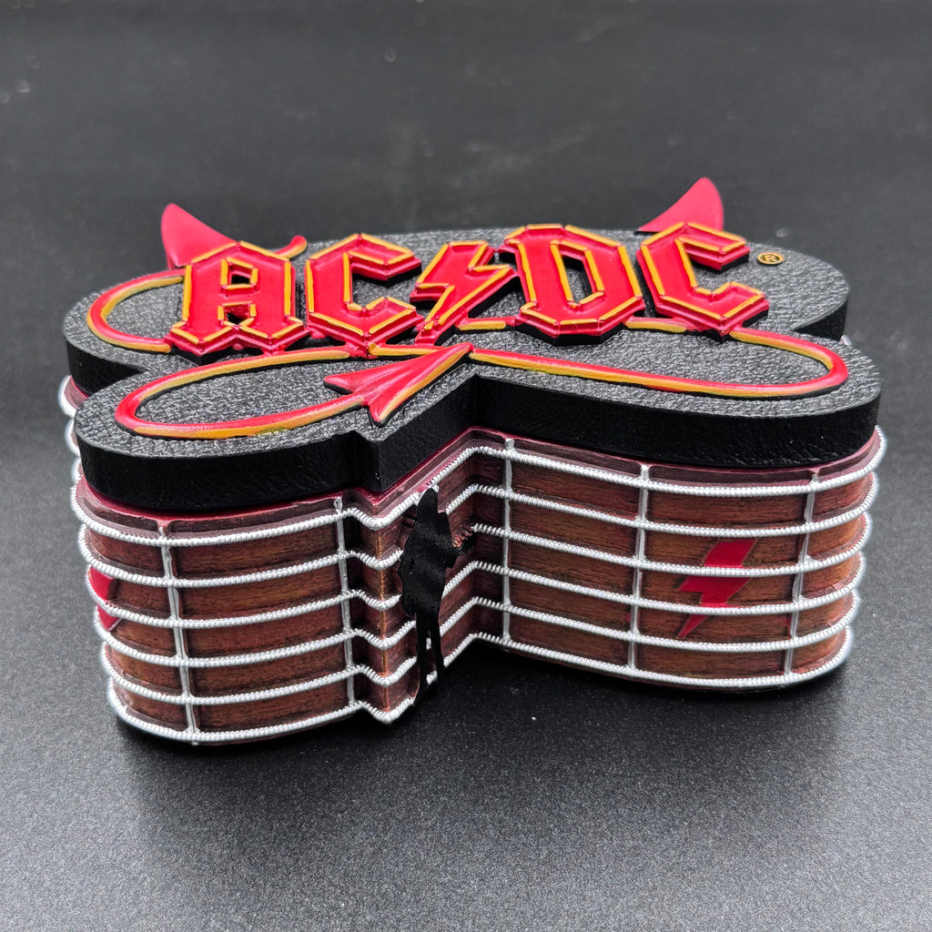 ACDC Logo Guitar Inspired Box