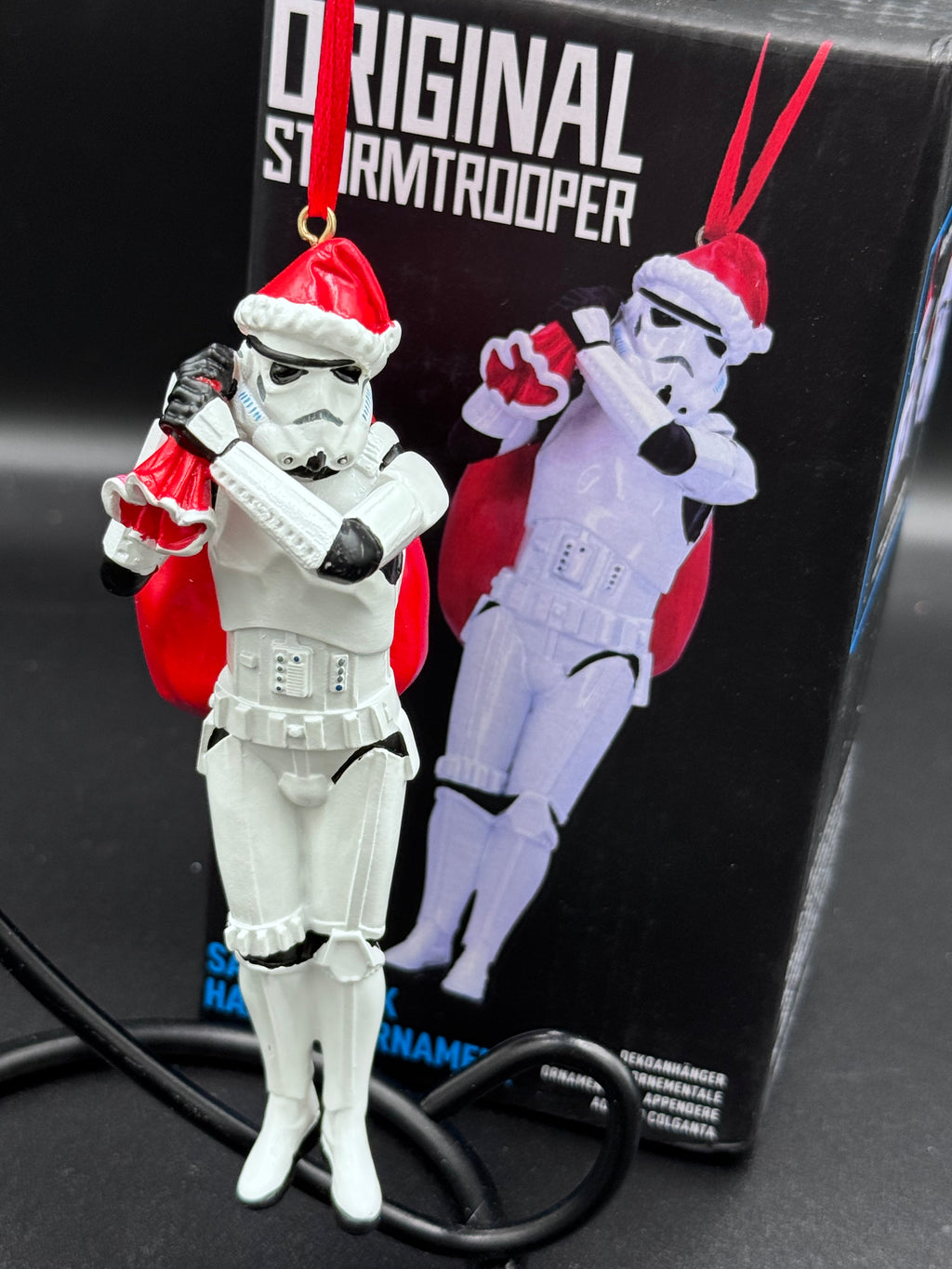 Officially Licensed Stormtrooper Santa Sack Hanging Ornament 13cm