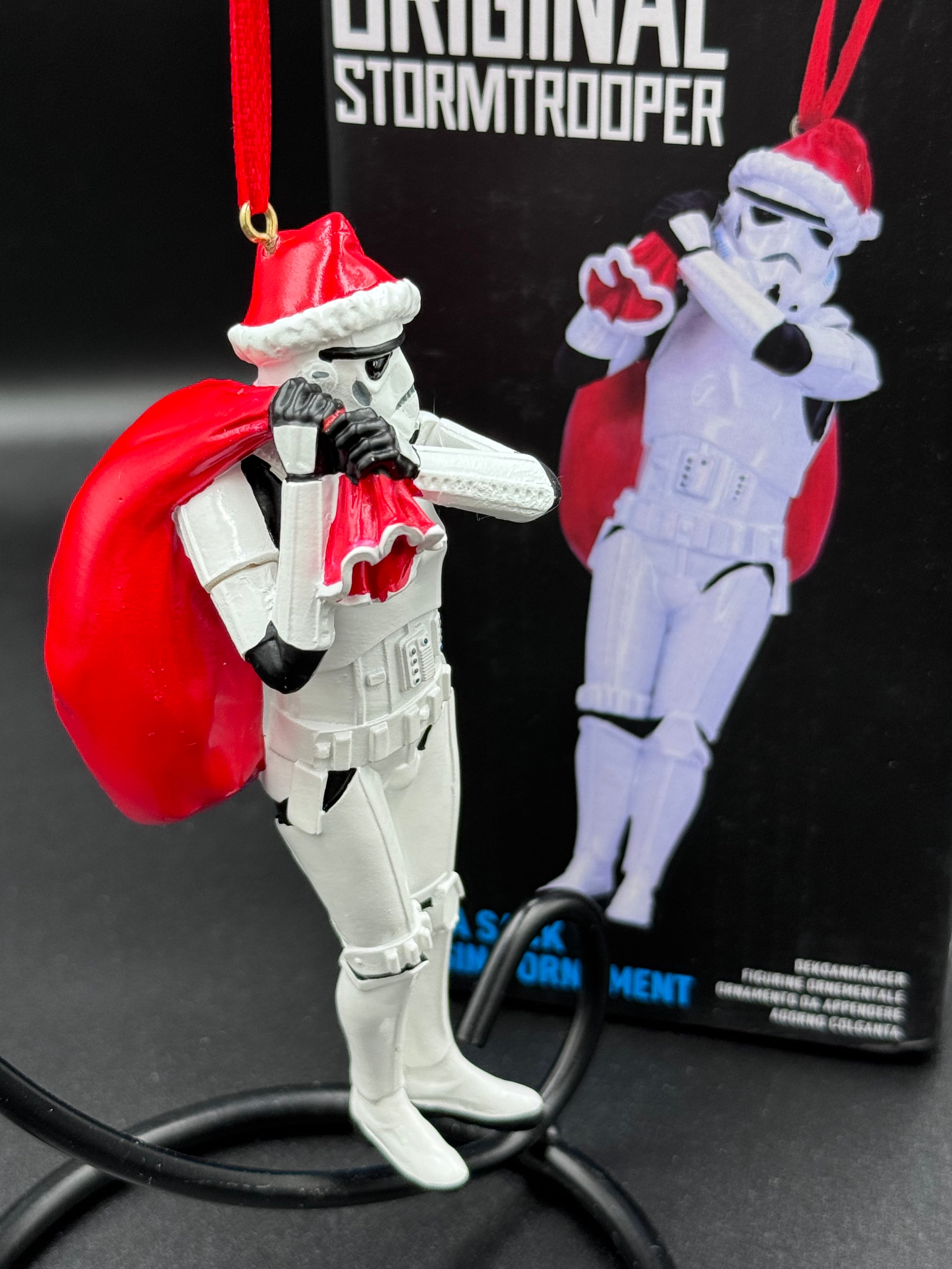 Officially Licensed Stormtrooper Santa Sack Hanging Ornament 13cm